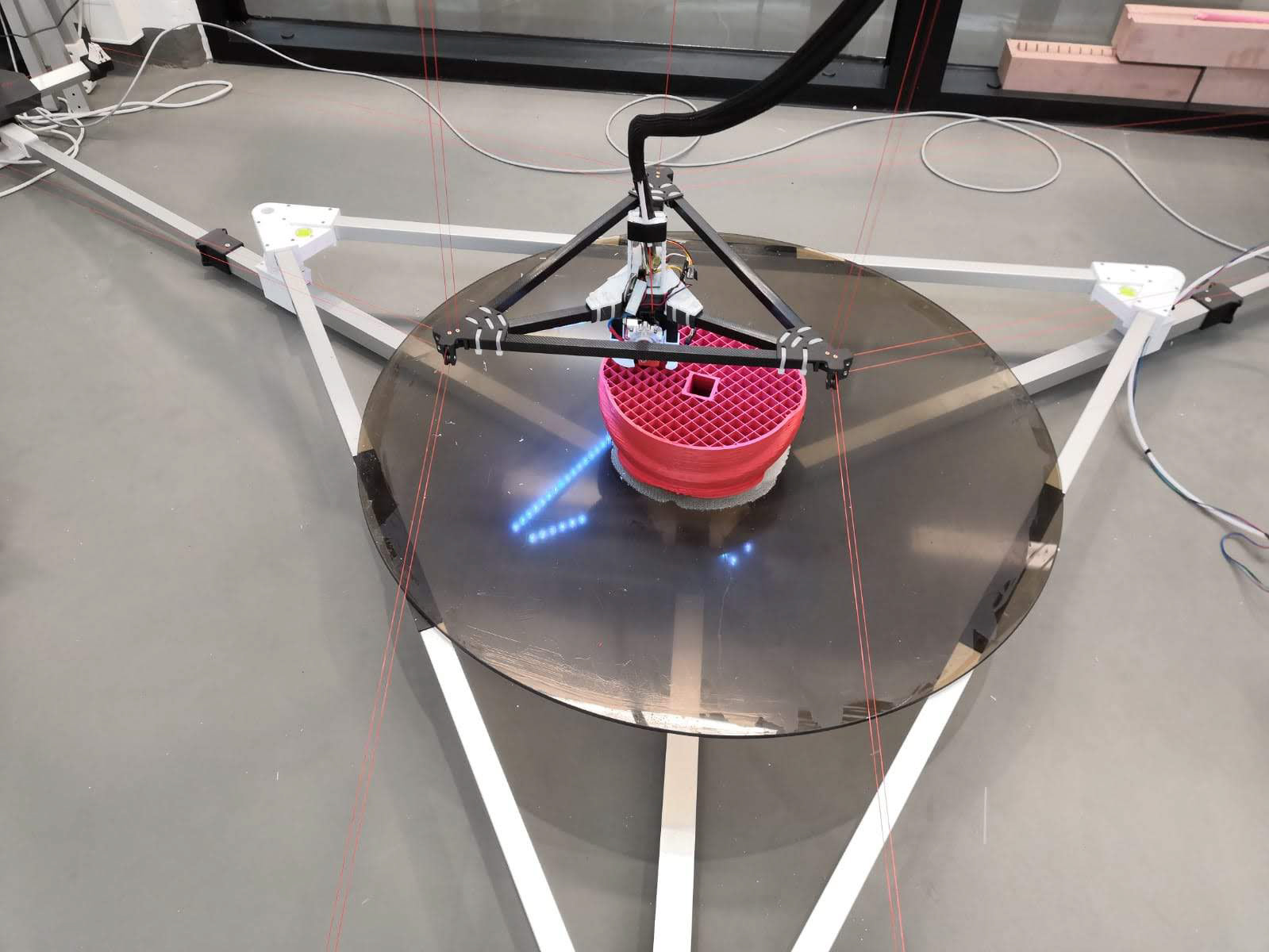 Printing the red ball