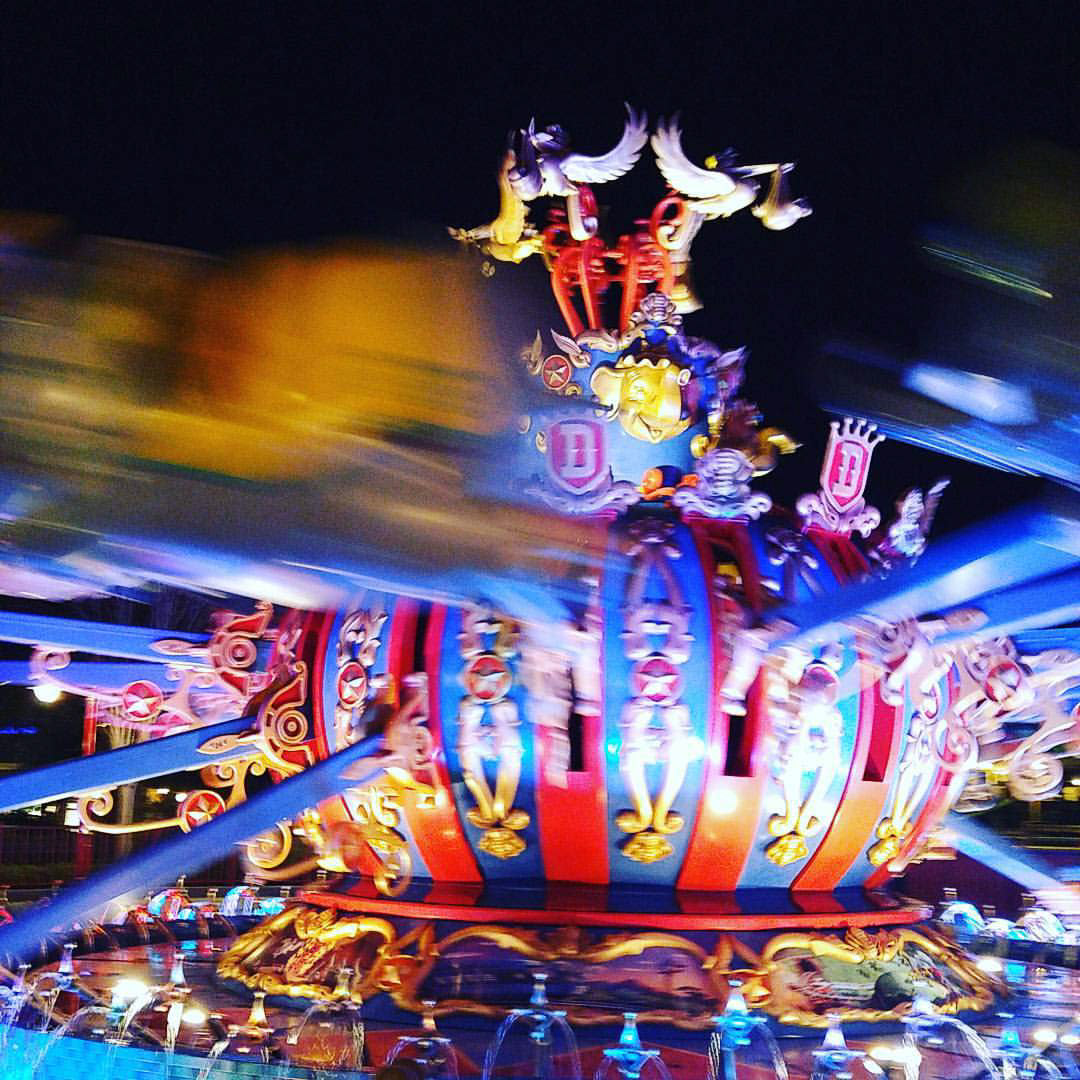 Disney at Night is Vibrant