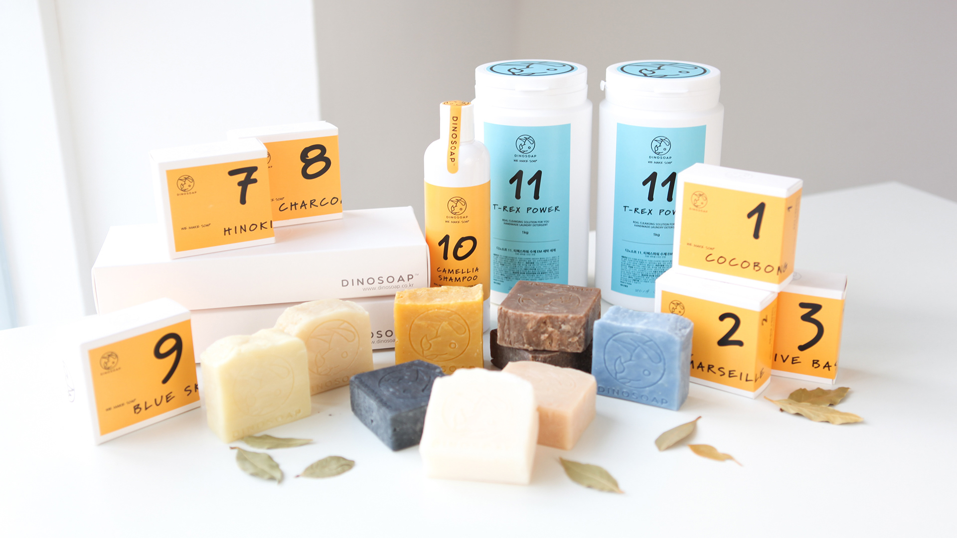 DINO SOAP Brand design (2018)