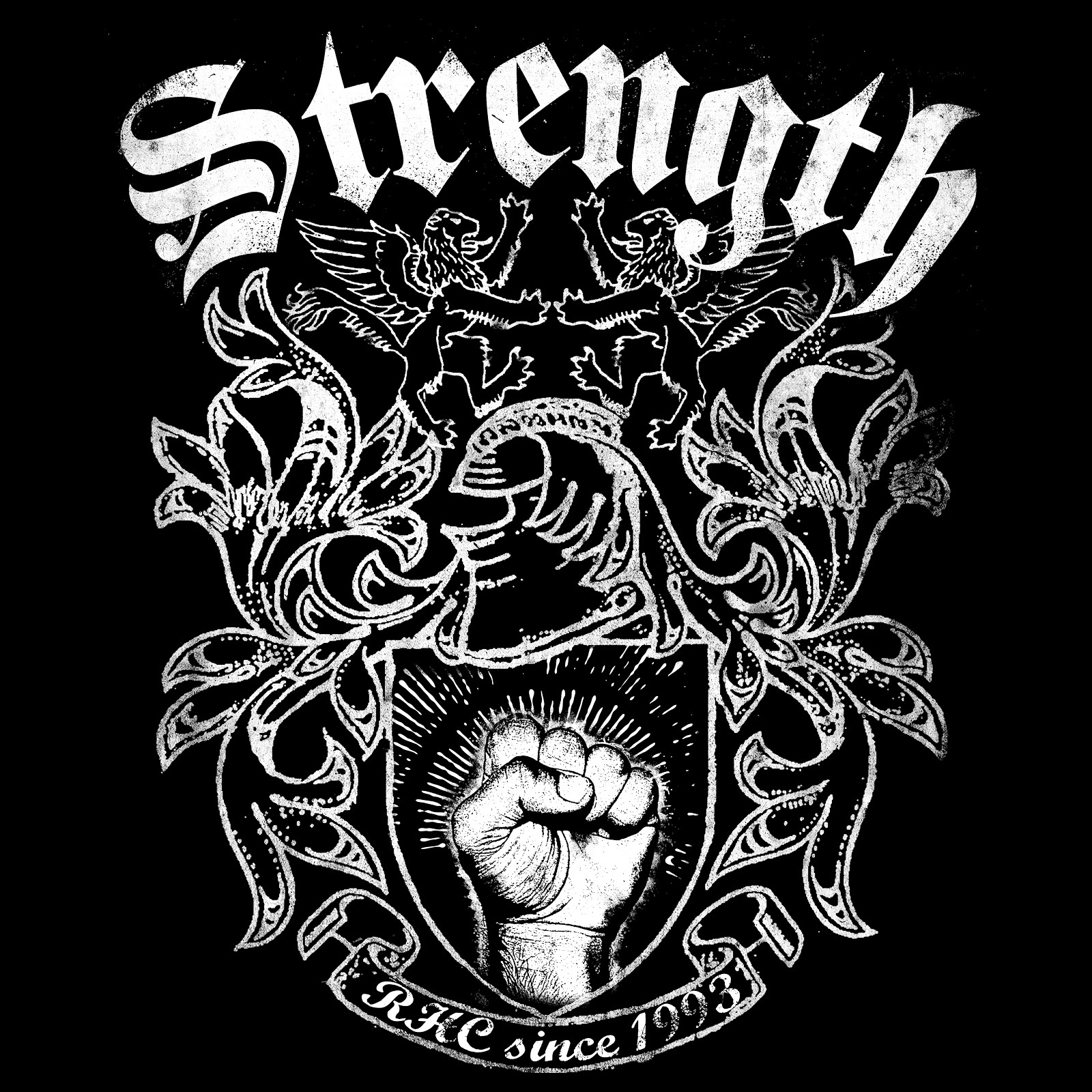 Strength - crest - shirtdesign 2008