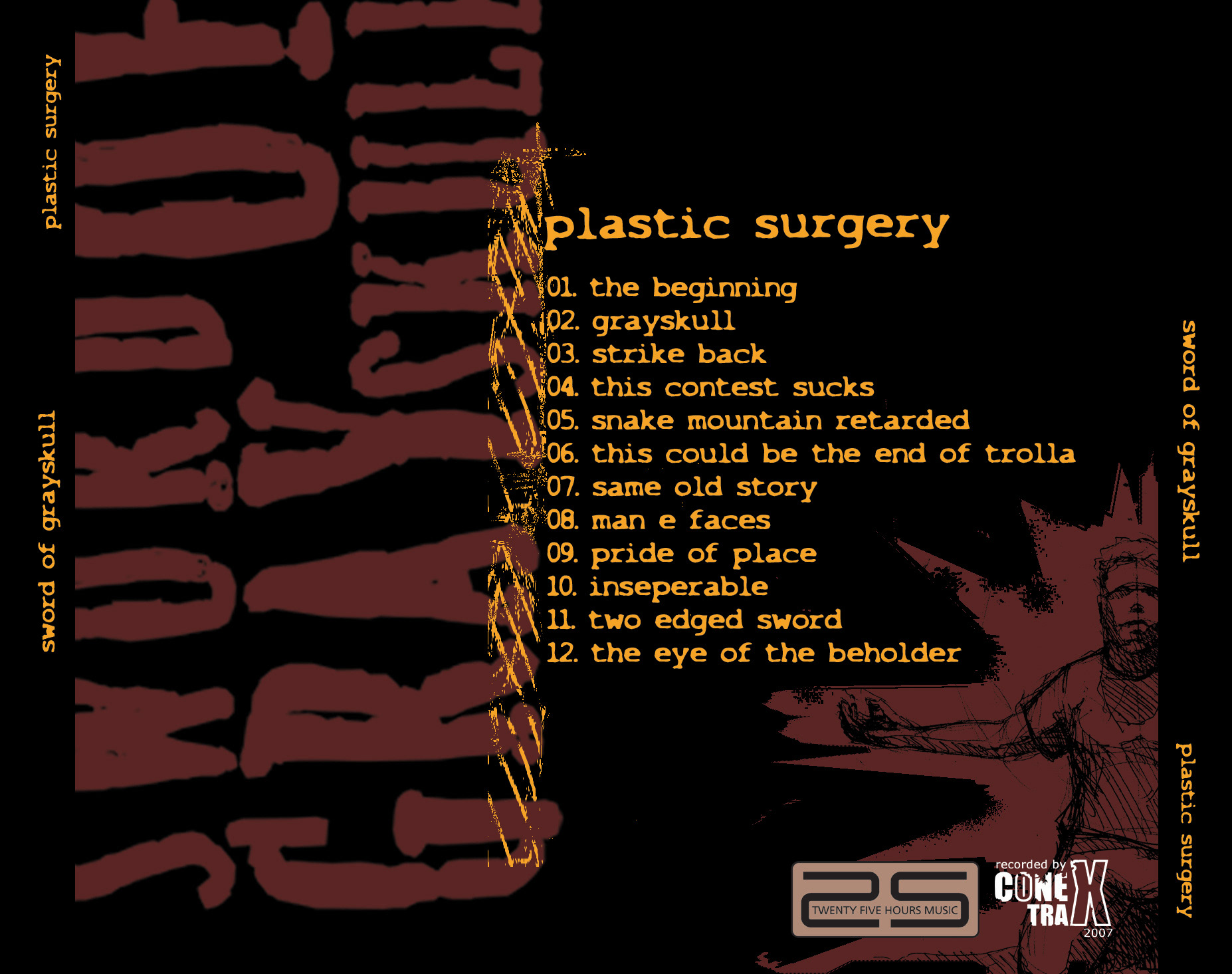 sword of grayskull - album artwork 2007