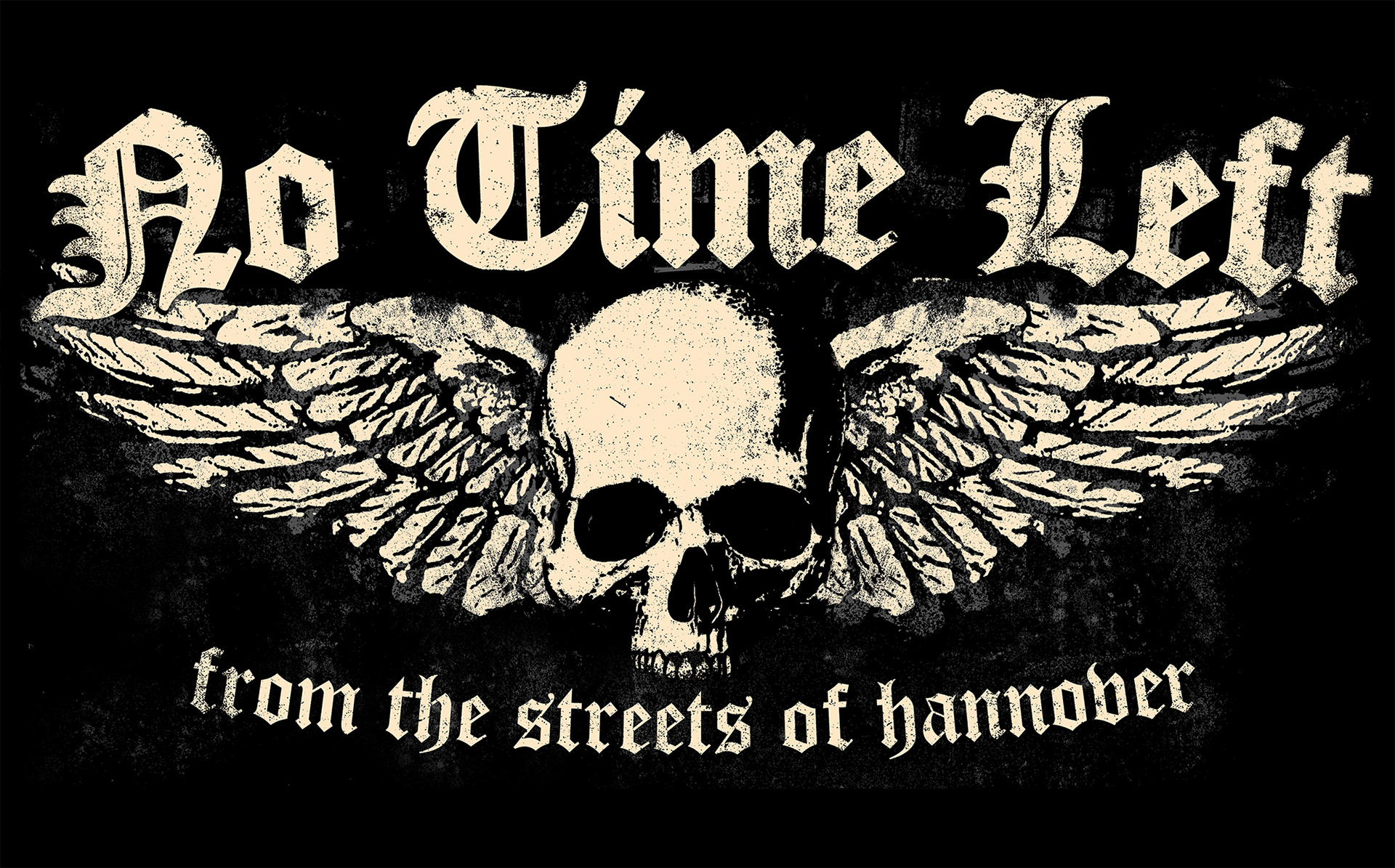 NoTimeLeft - skull & wings - shirtdesign 2008
