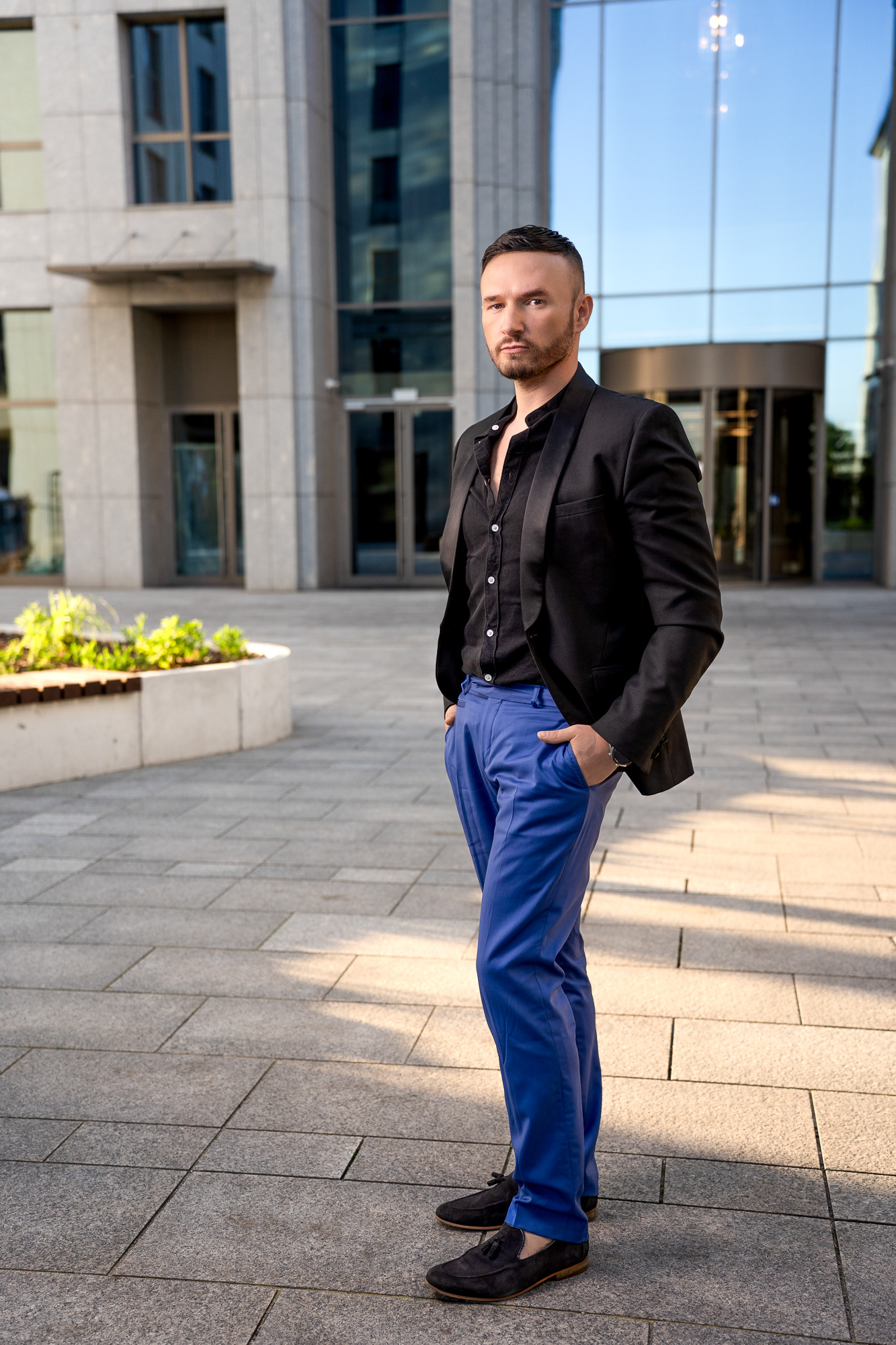 Biznesowa sesja w plenerze Kraków