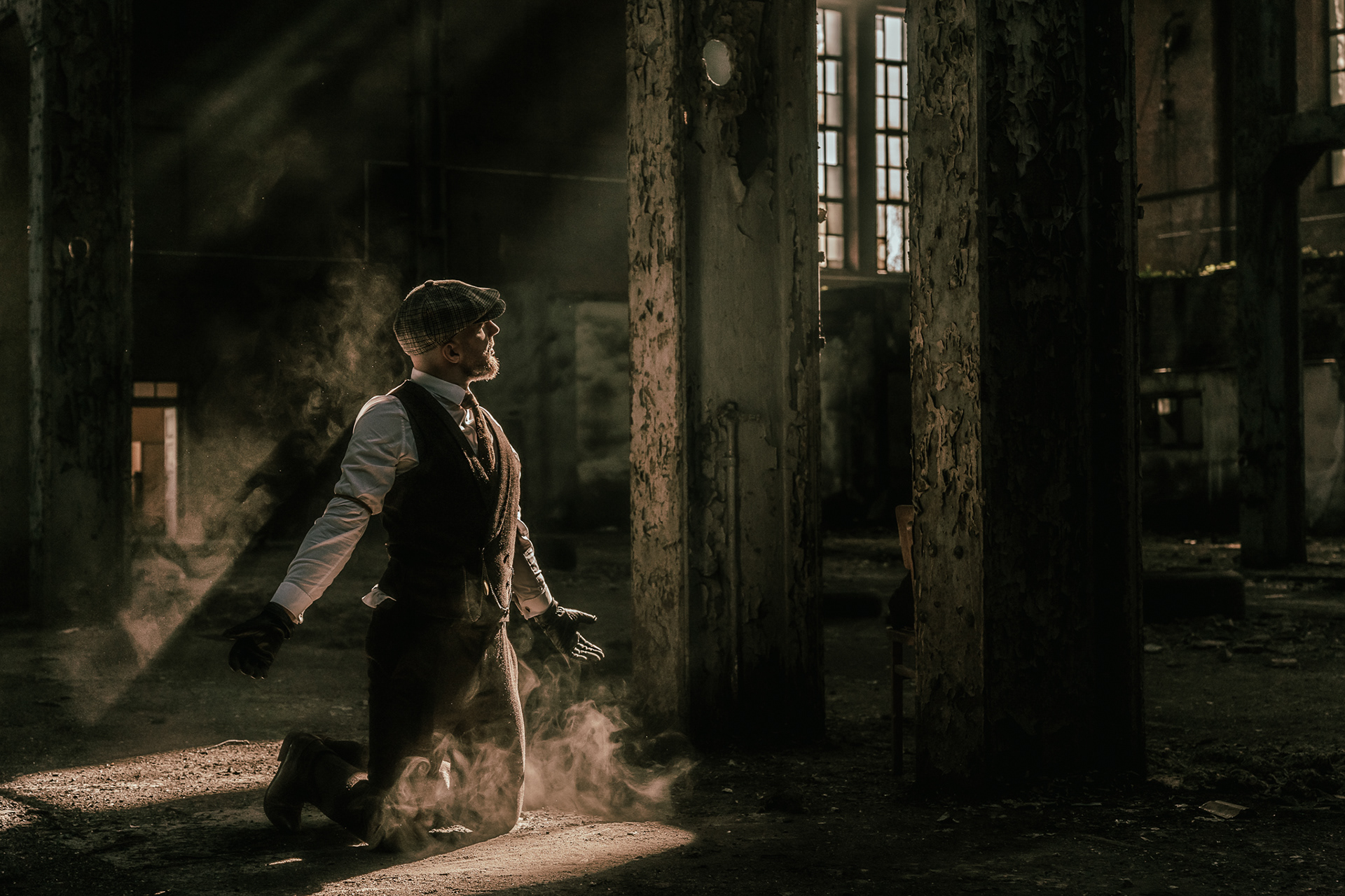 artystyczna sesja zdjęciowa, Zdjęcia dla cosplayera Kraków, Mobilne Foto Studio