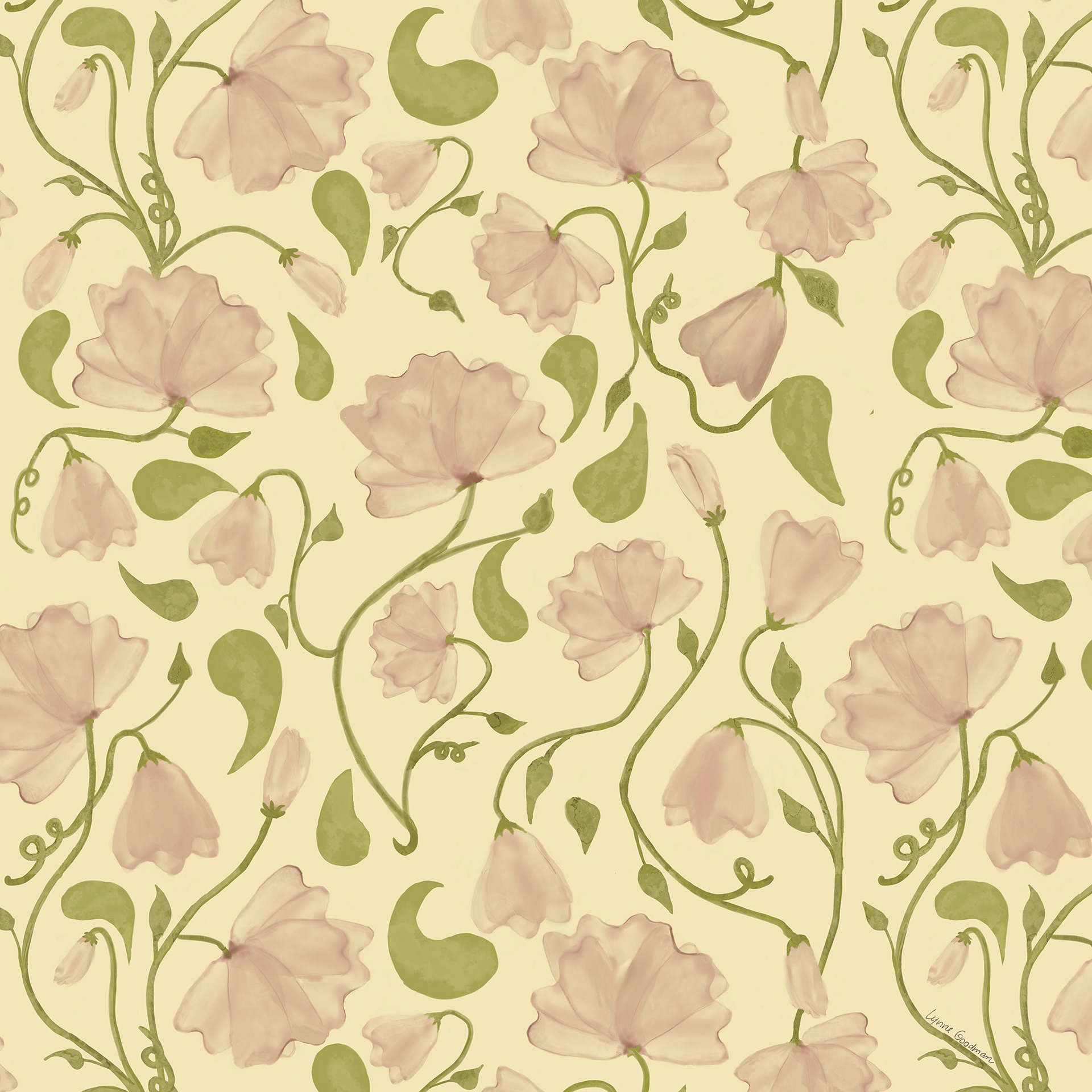 Antique Sweet Pea