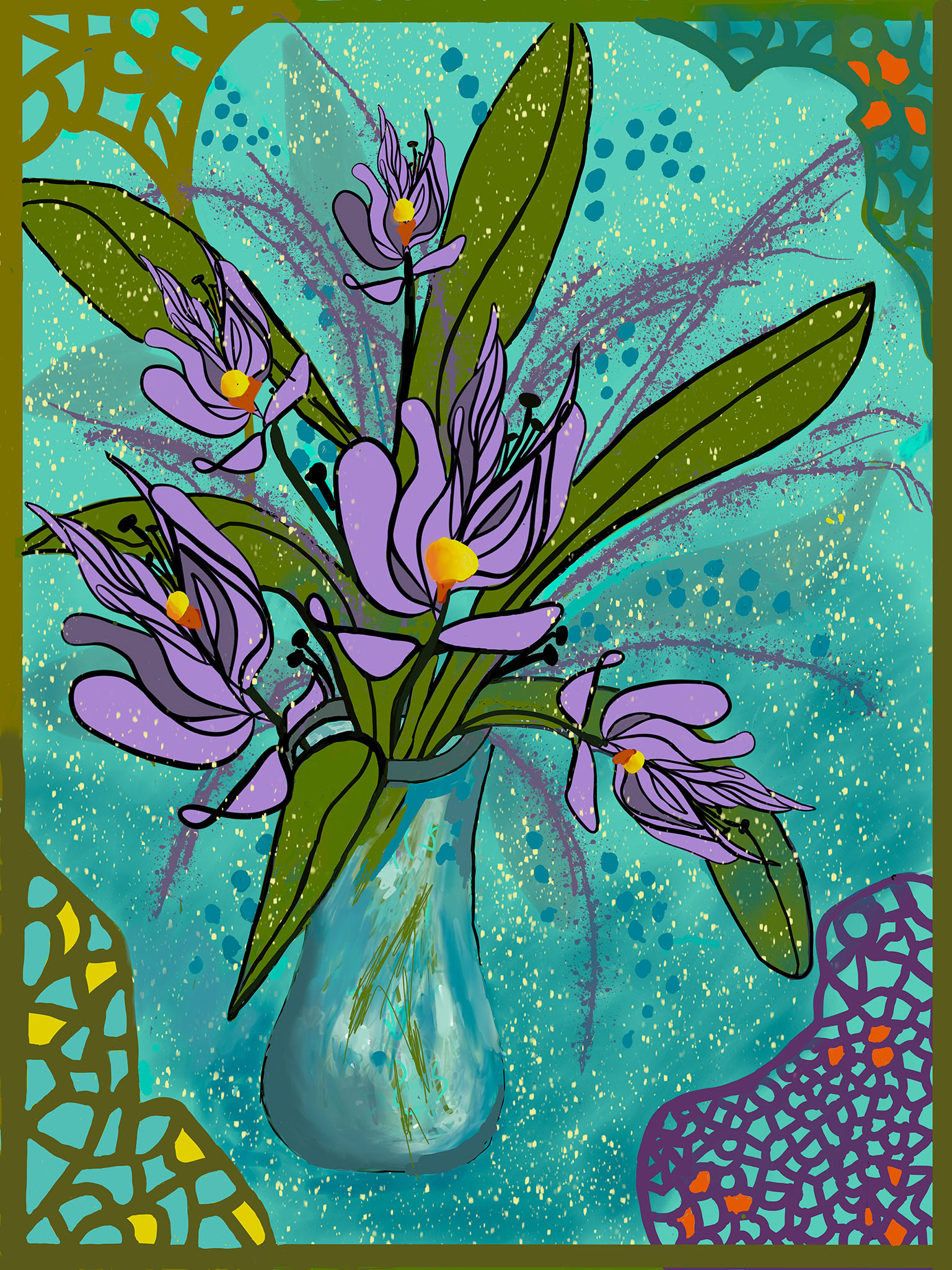 Green Vase