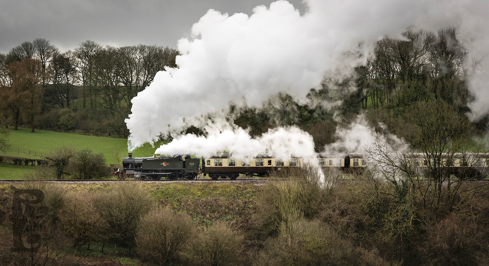GWR Prarie Tank 4110 East Somerset Railway