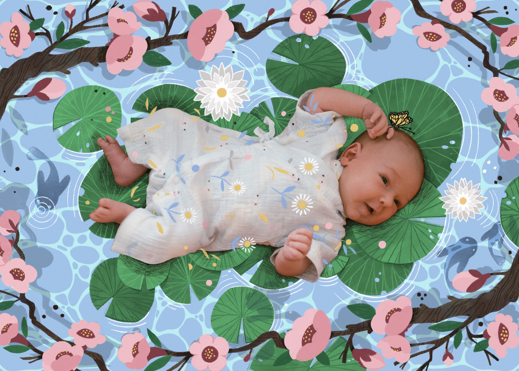 Birth Announcement Lyo