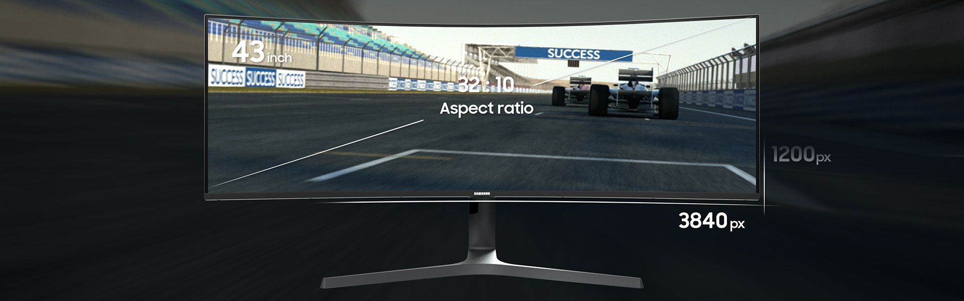 LEOSTUDIO - [SAMSUNG] CJ89 43inch Super Ultra-Wide Monitor