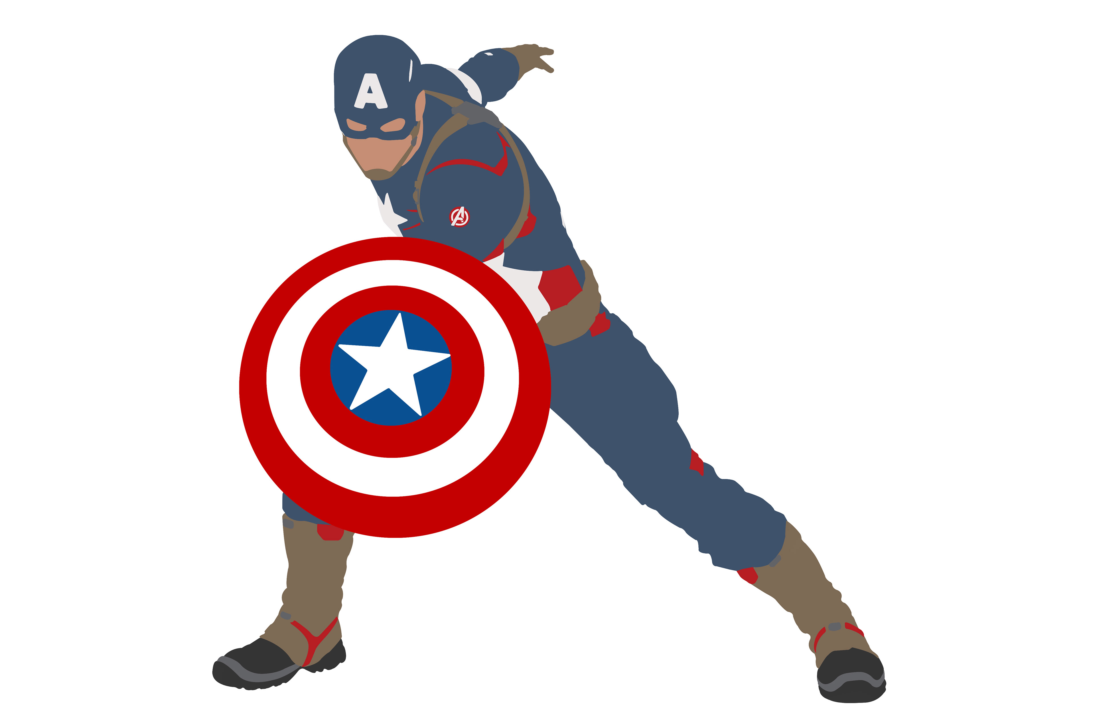 Captain America (Made in Photoshop)