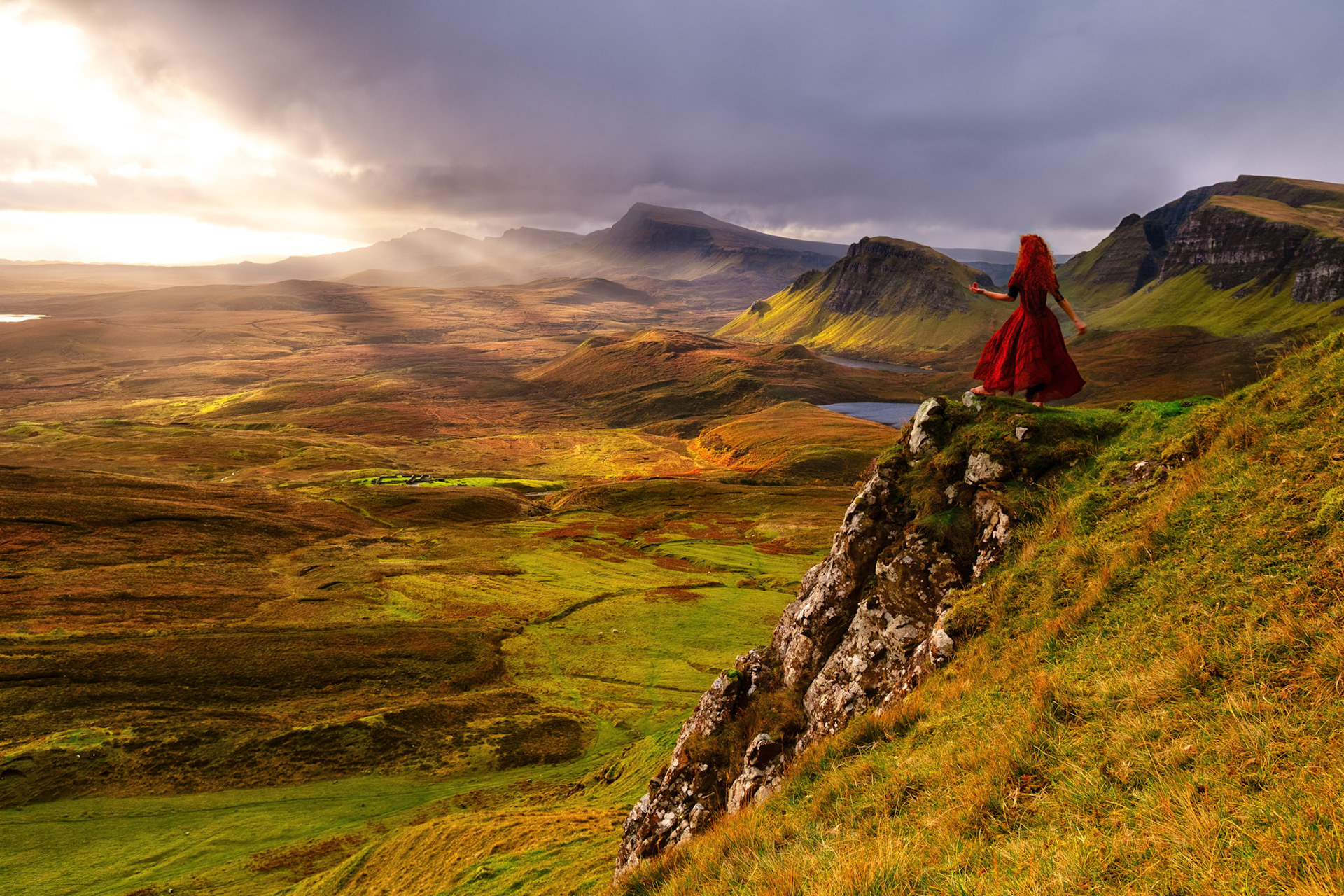 A magical land full of fairies