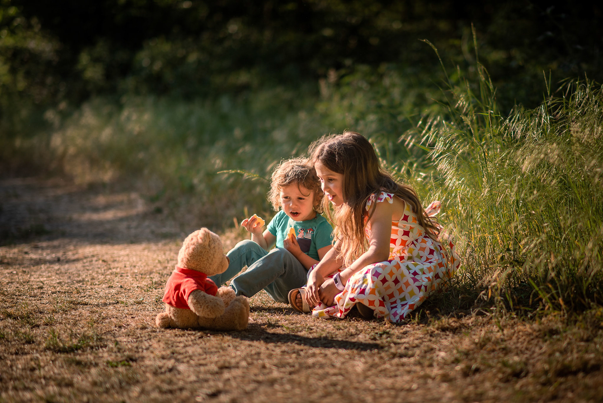 Dubi-Dubi bear, the story teller