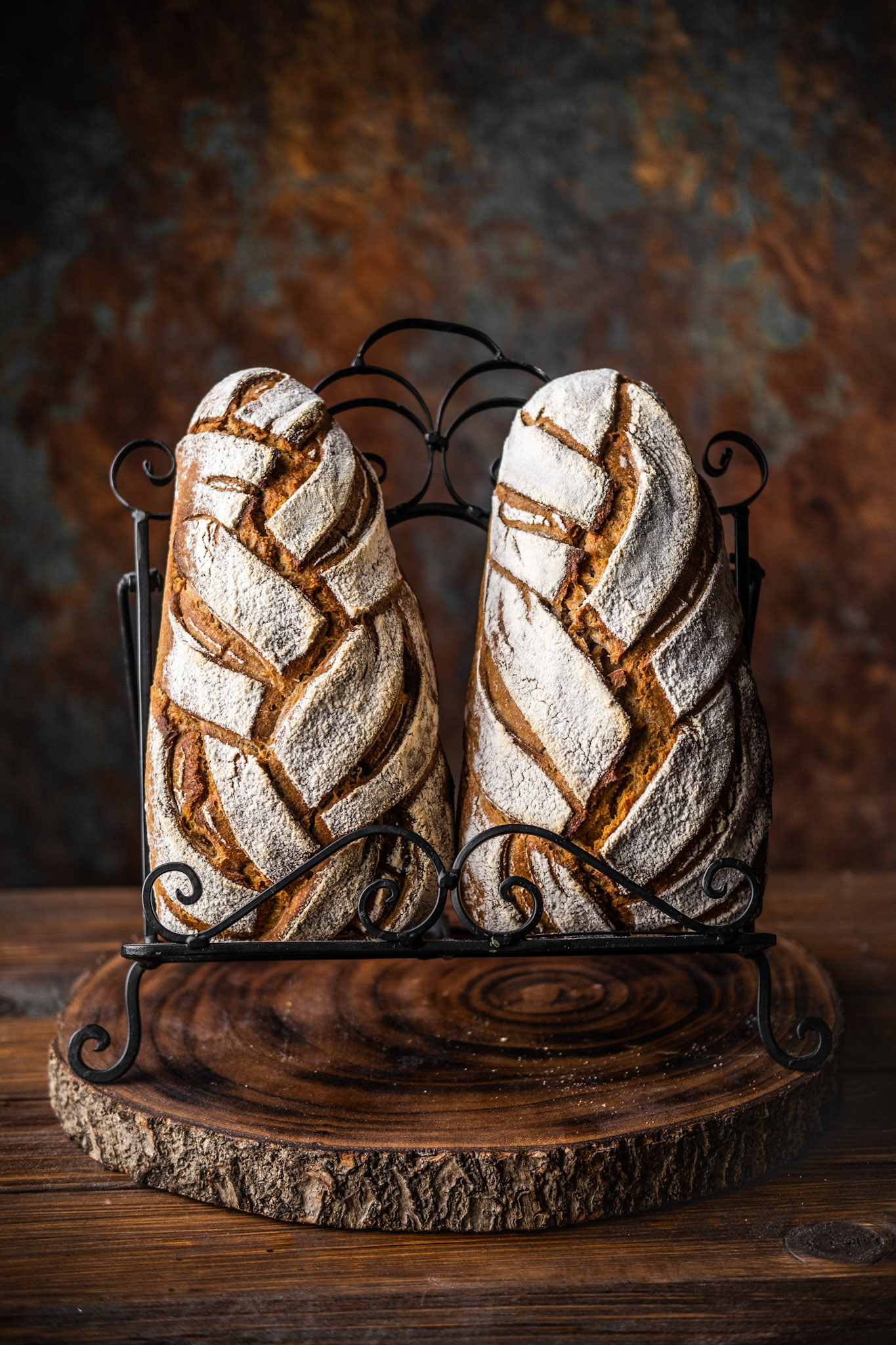 Pain de méteil, a French rustic sourdough bread
