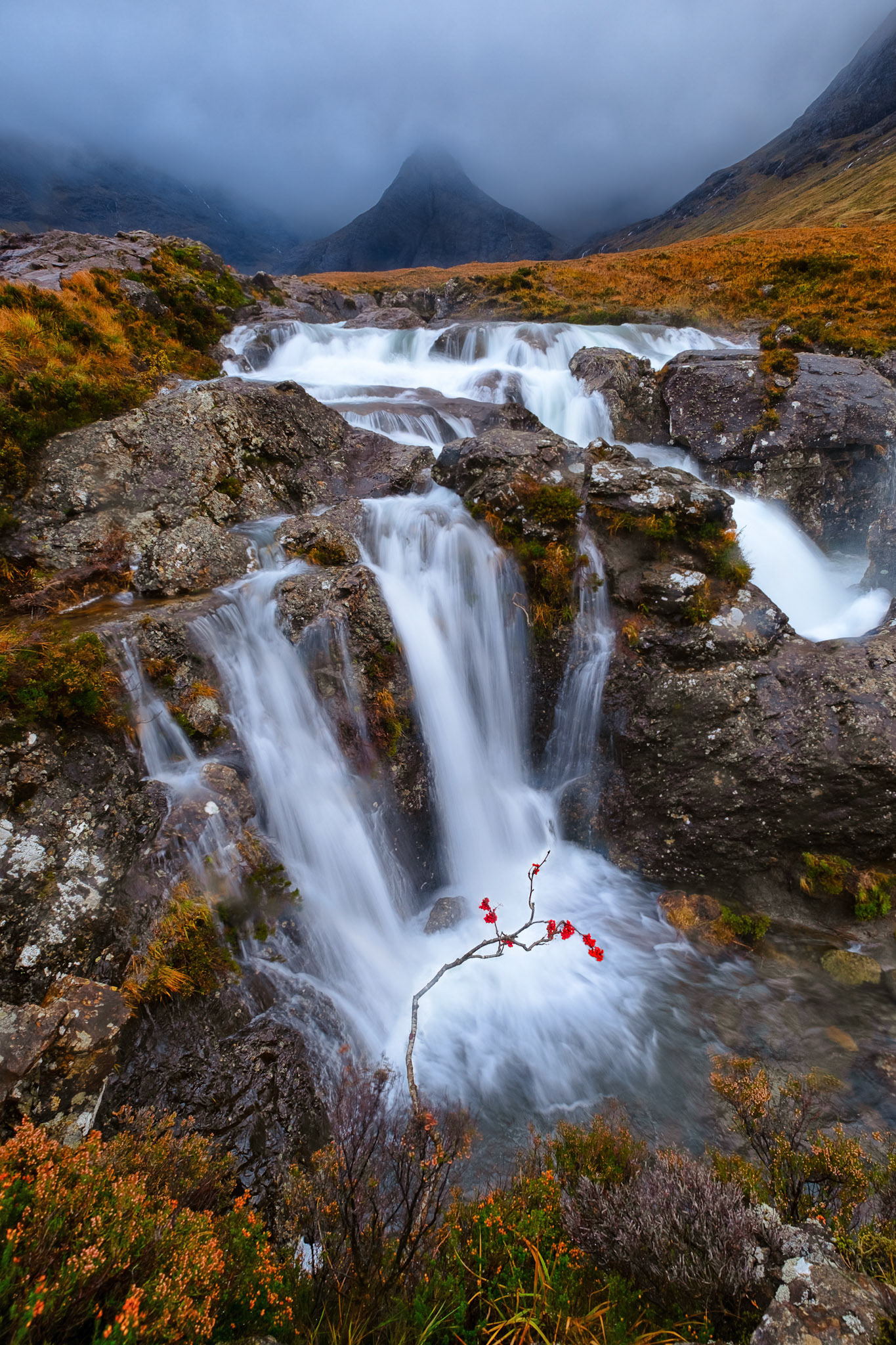 Fairy pools in Scotland