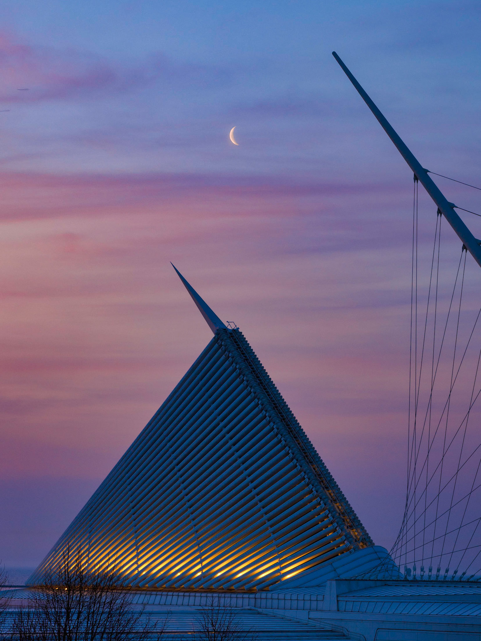 Crescent moon