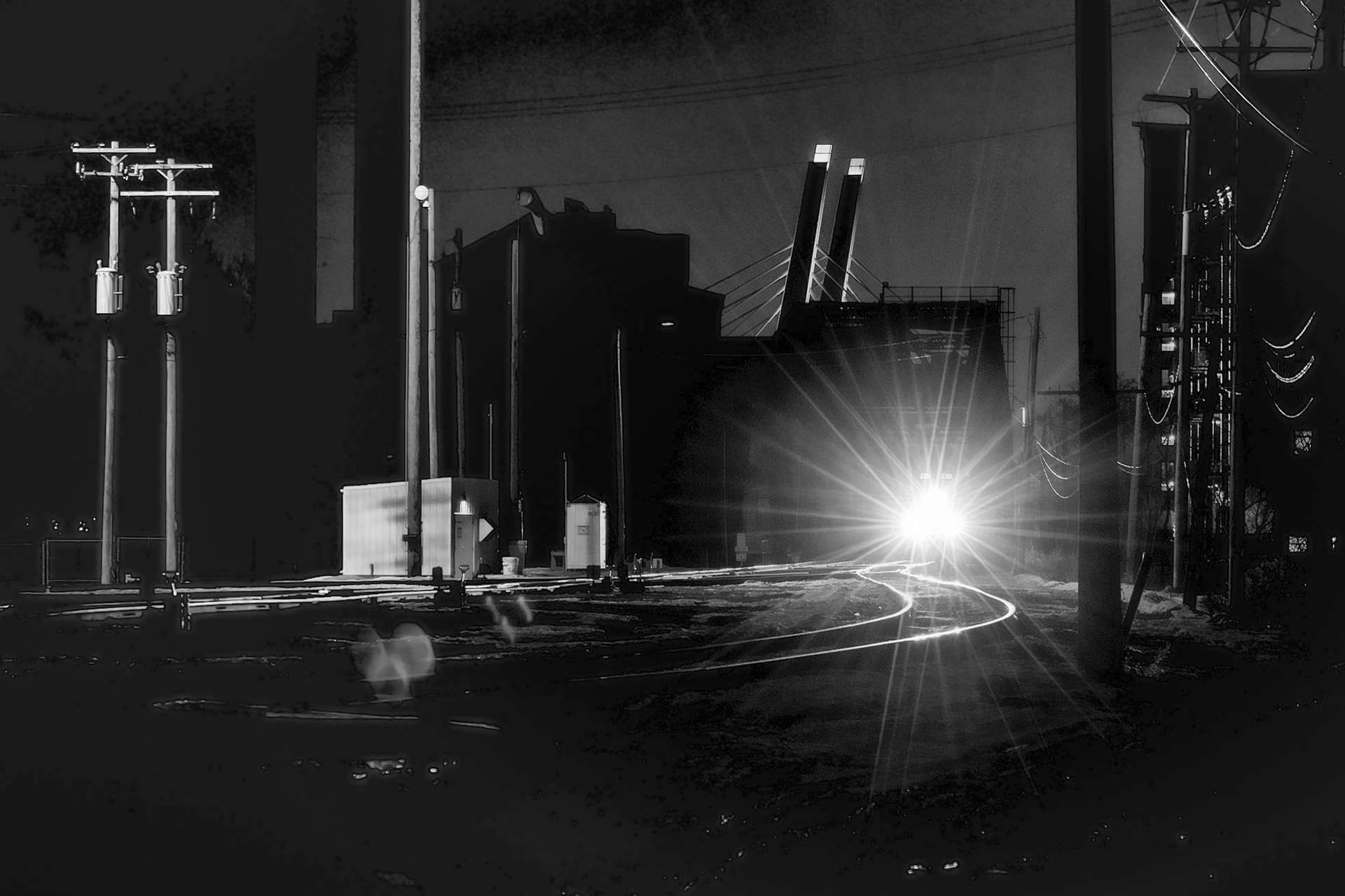 Night Train in the Muskego Yards