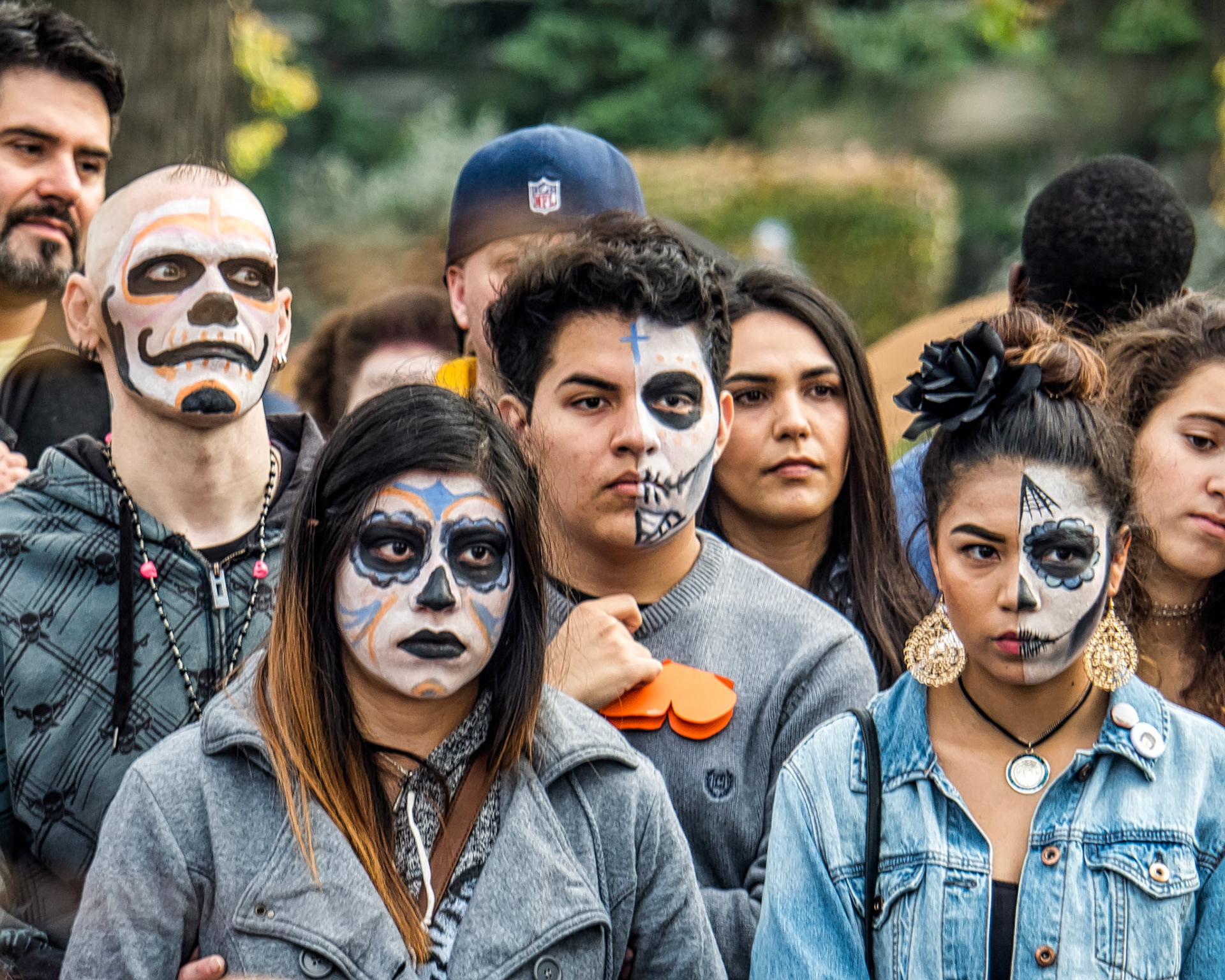 Faces in the crowd
