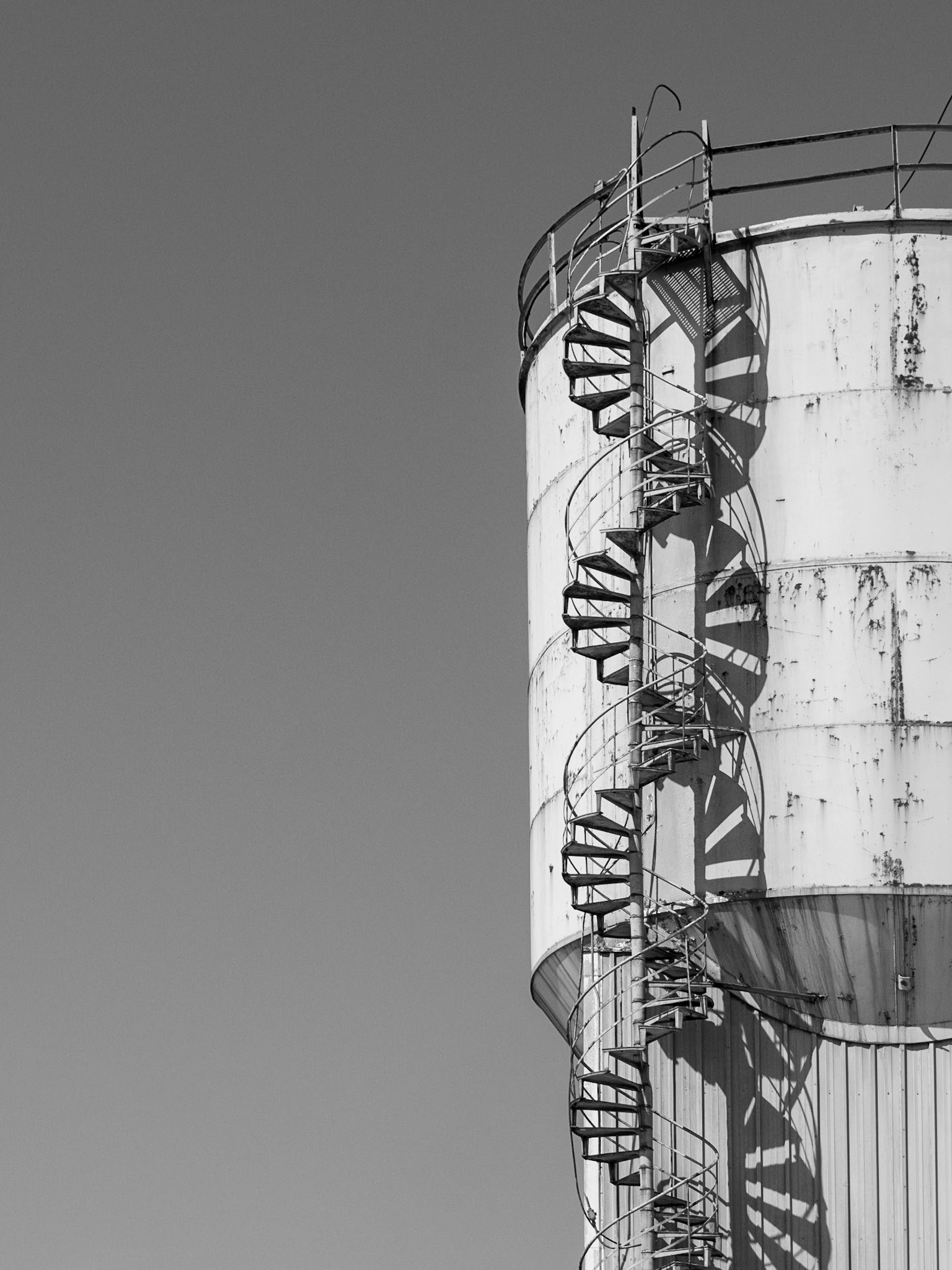 Spiral staircase x 2
