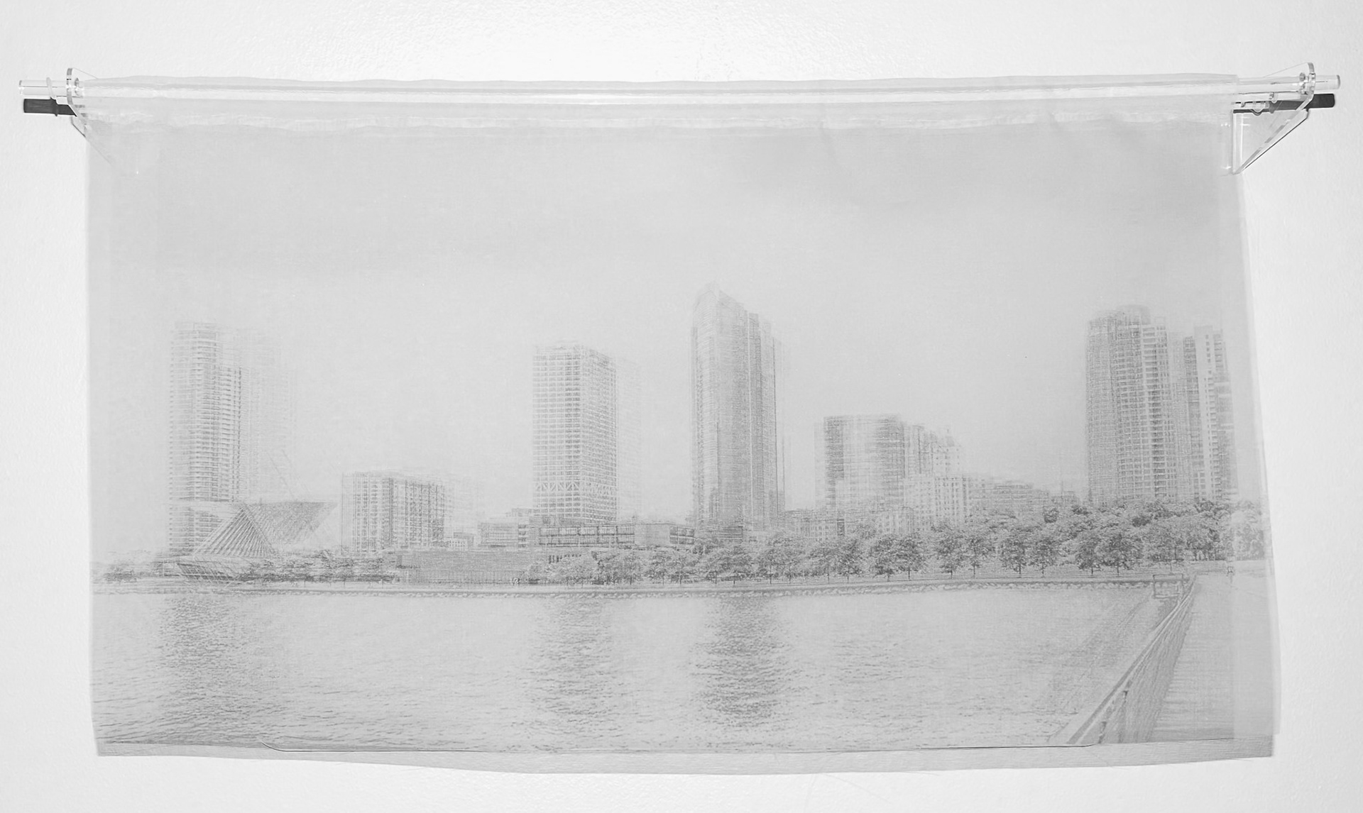 Milwaukee Skyline - BW
