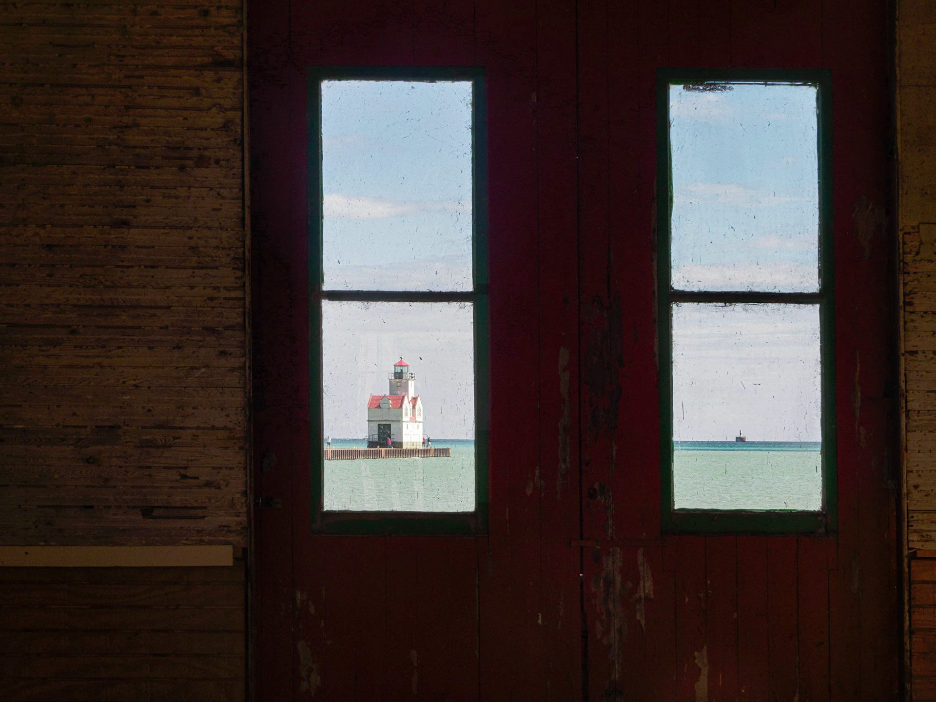 Kewaunee Harbor view