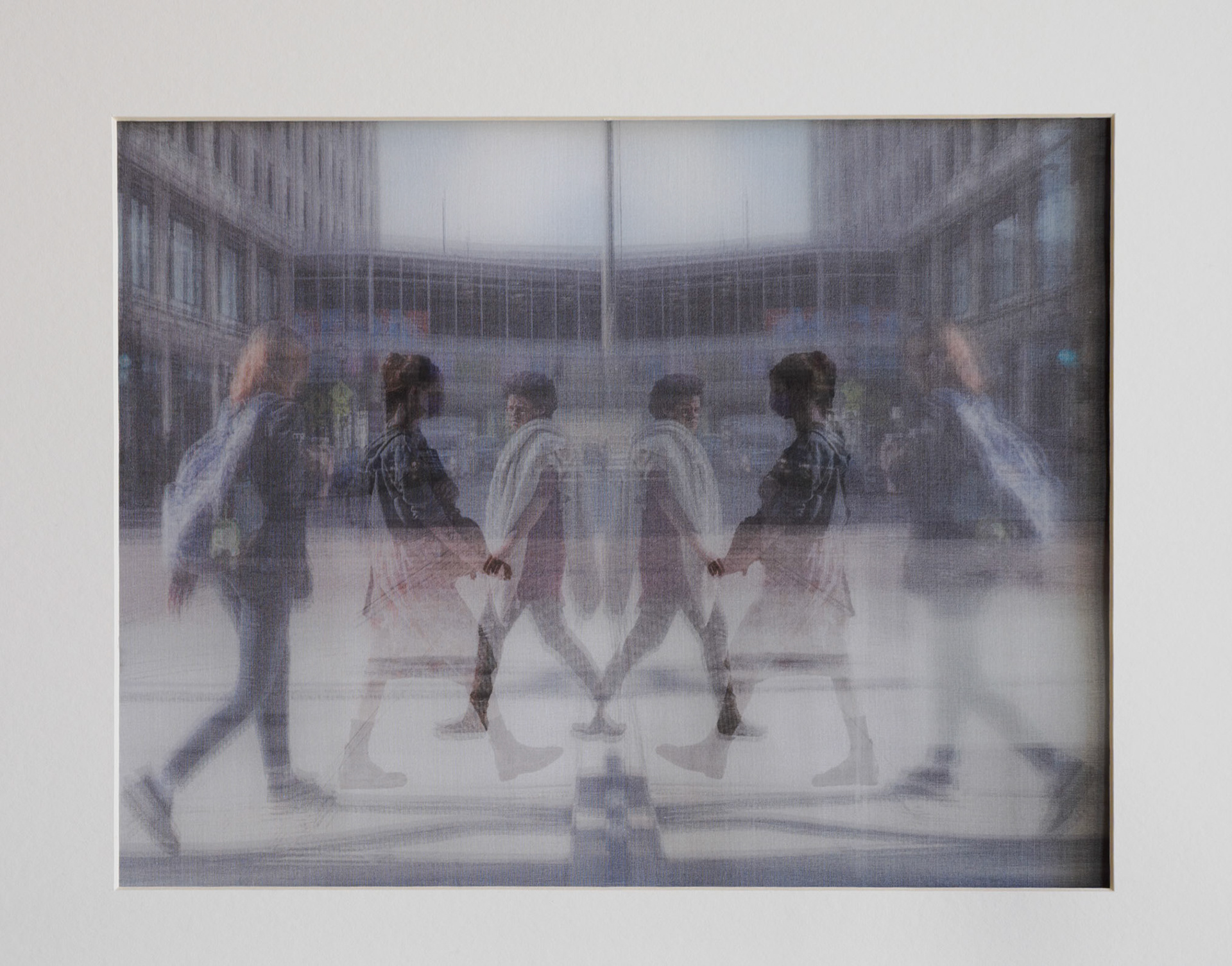 Women Walking - Framed