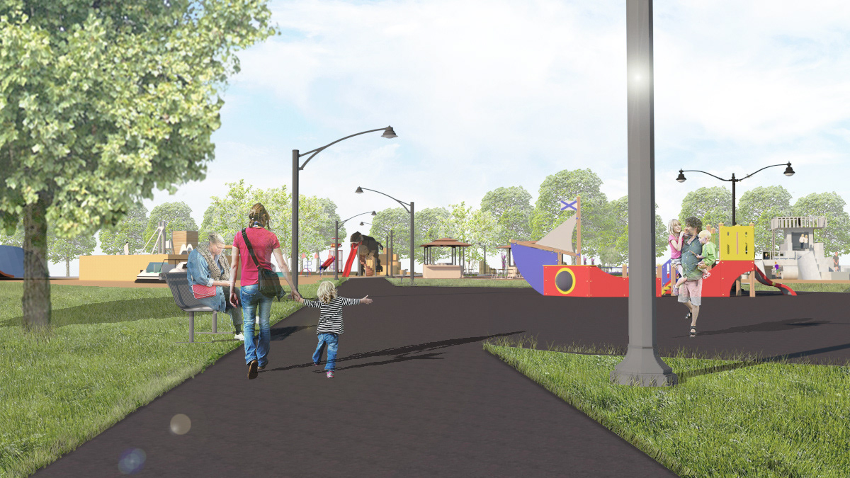 West Alma Park: Kids in A Field