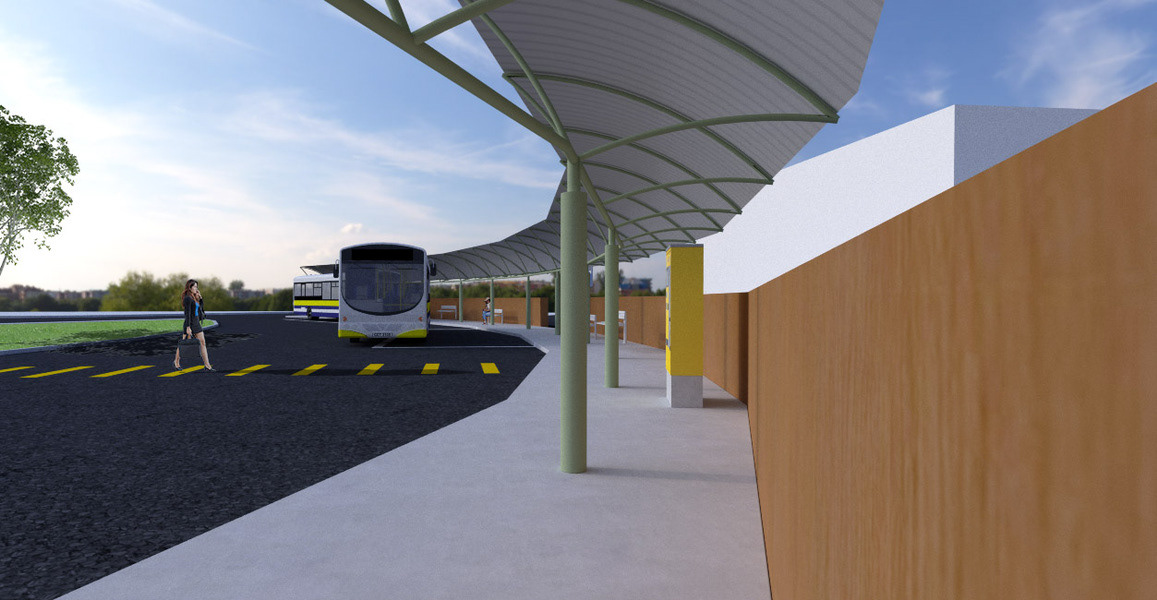 Bendigo Latrobe Transport Hub Model