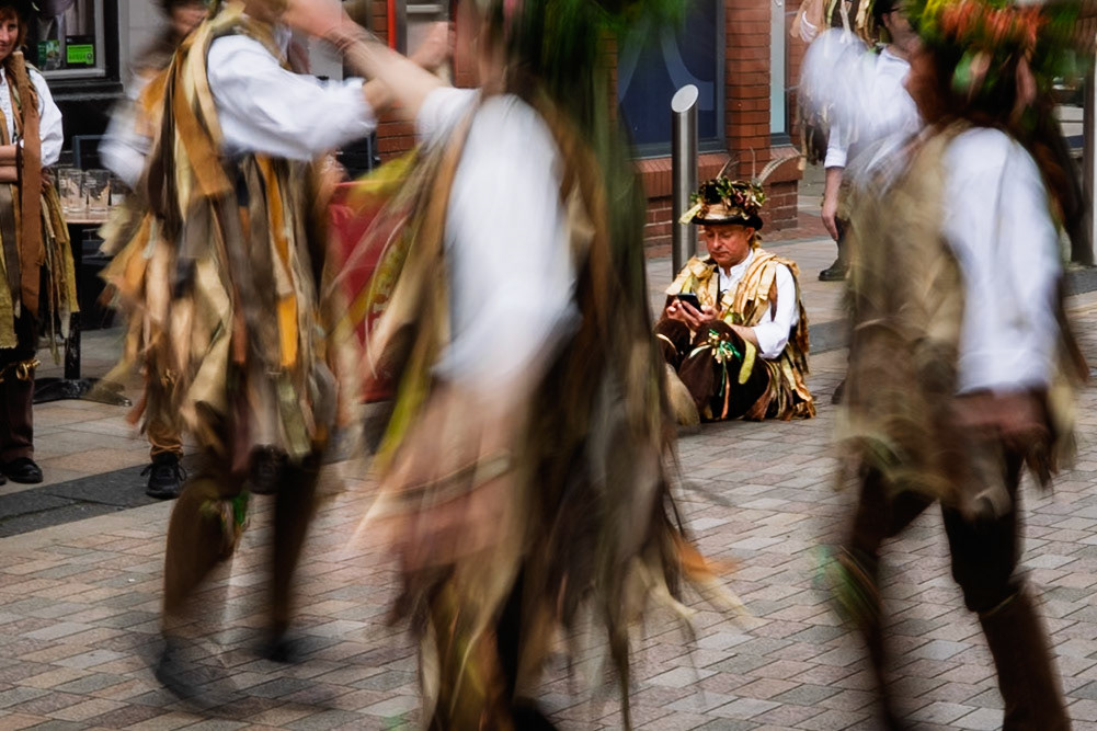 Morris dancers, Stockport