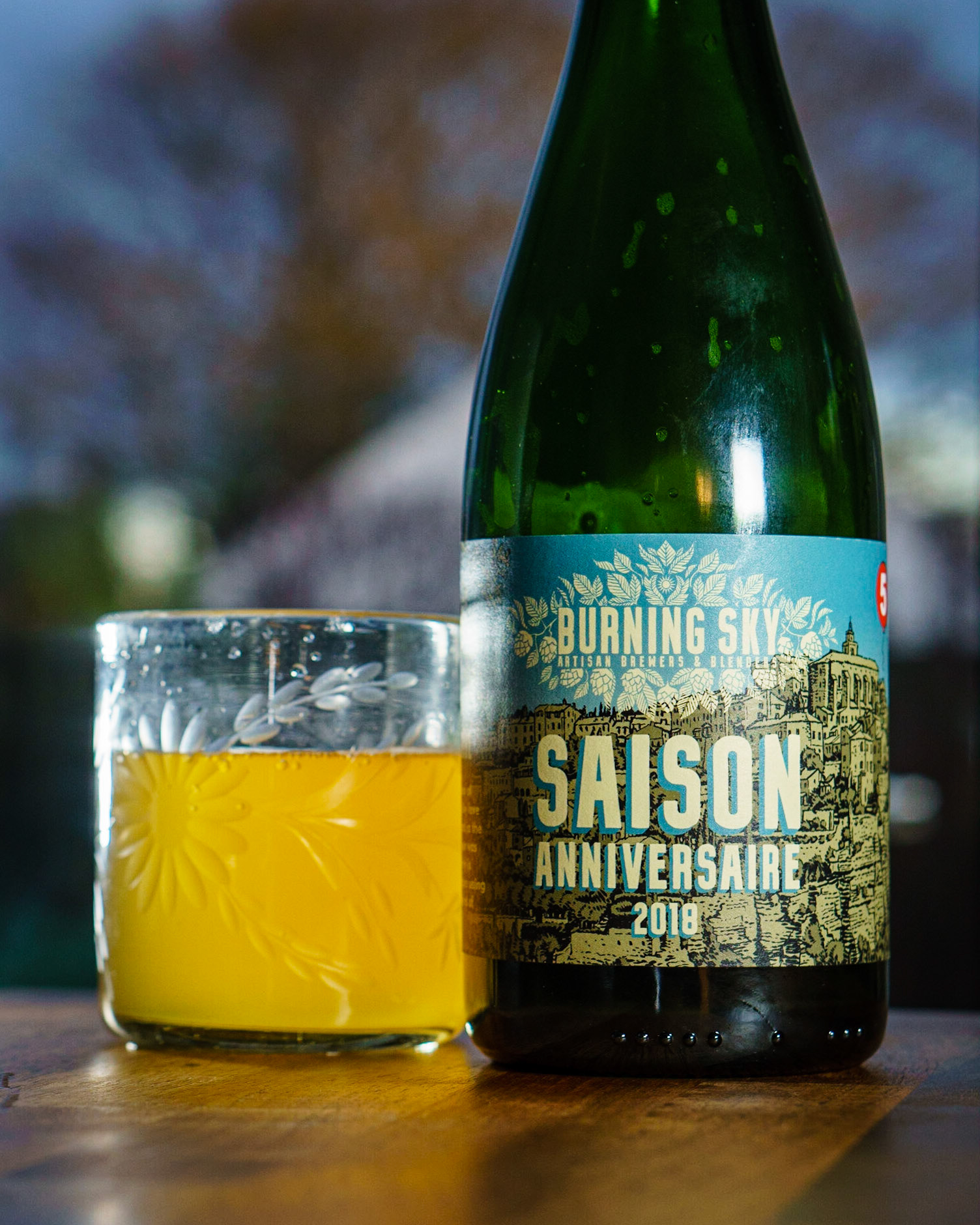 Barrel-aged saison // 7.2%