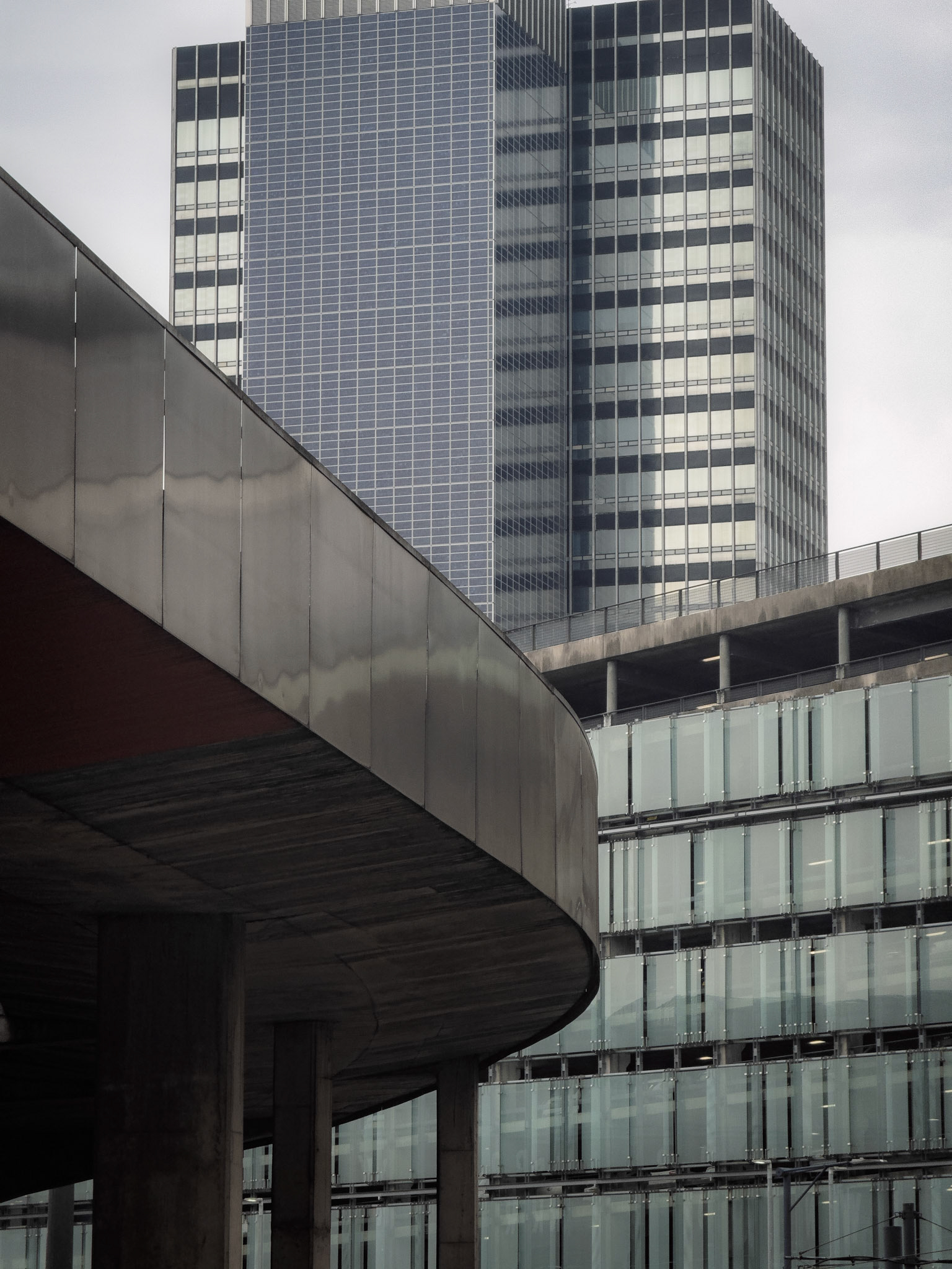 Arndale car park, CIS Tower, Shudehill Exchange
