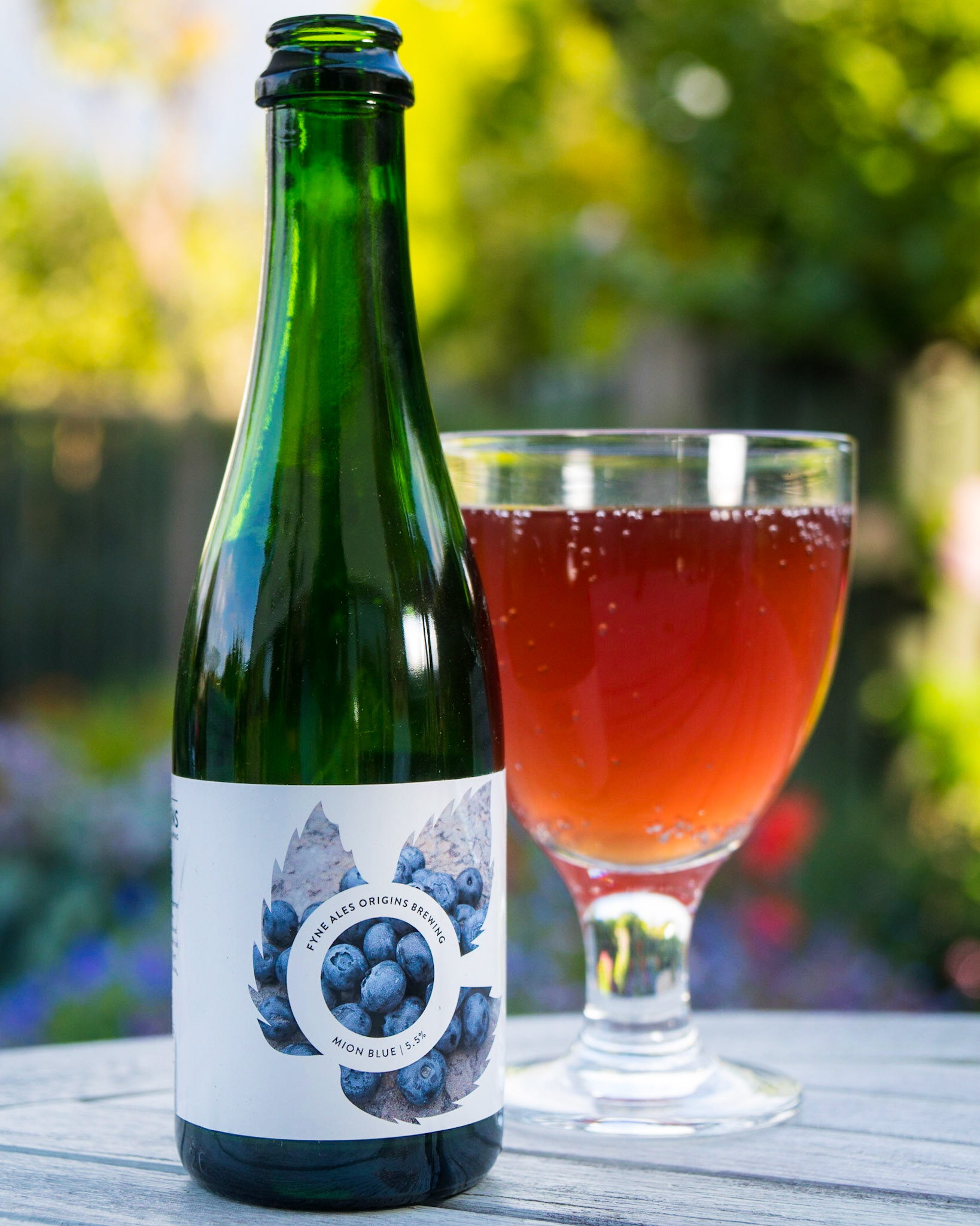 BA sour ale with blueberries // 5.5%