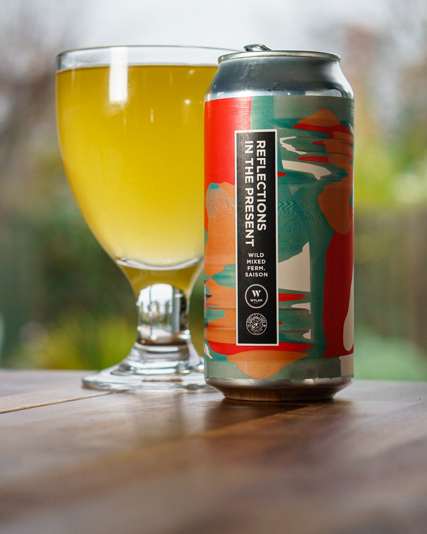 Mixed fermentation wild saison // Centennial leaf //4.9%