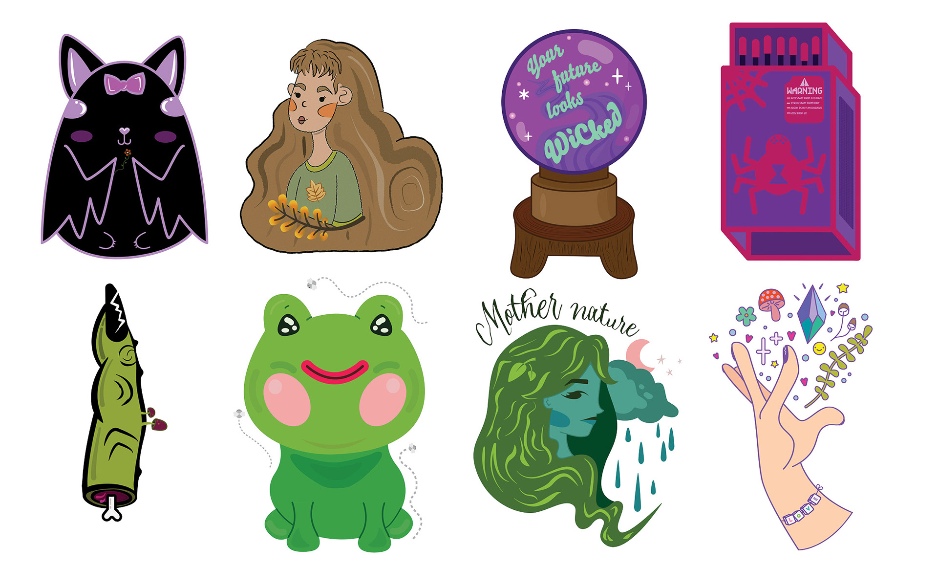 Sticker Collection | Hand Illustrated | 2020-24