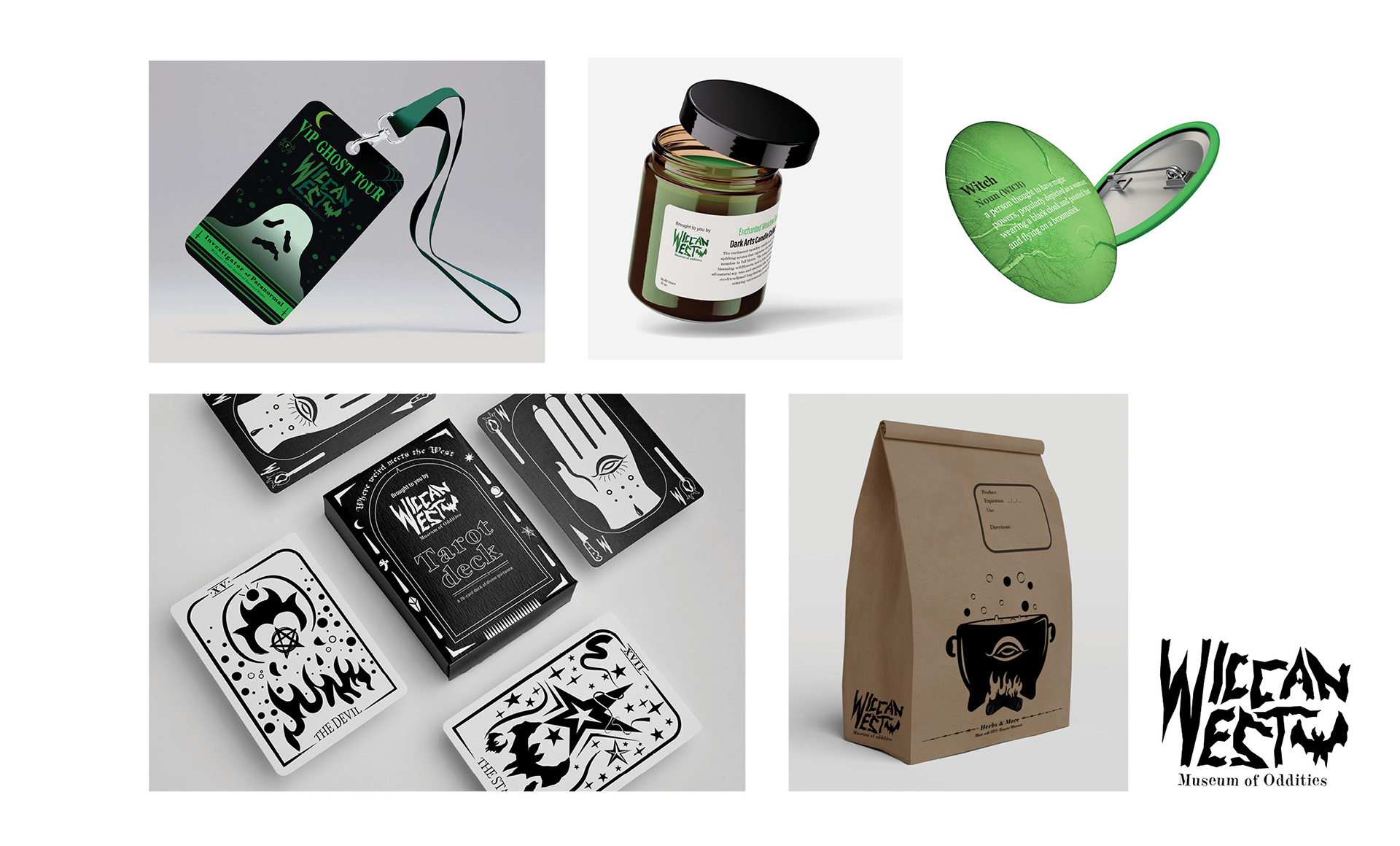 Wiccan West Products | Adobe XD | Junior Year 2022