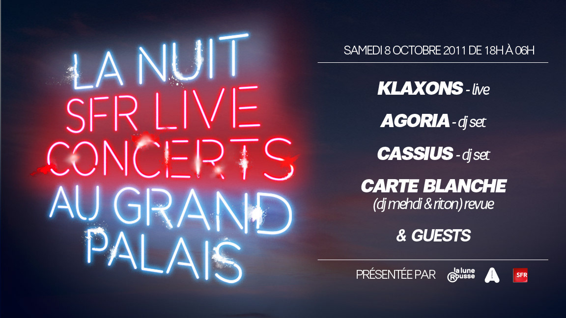 SFR Live Concerts 2011