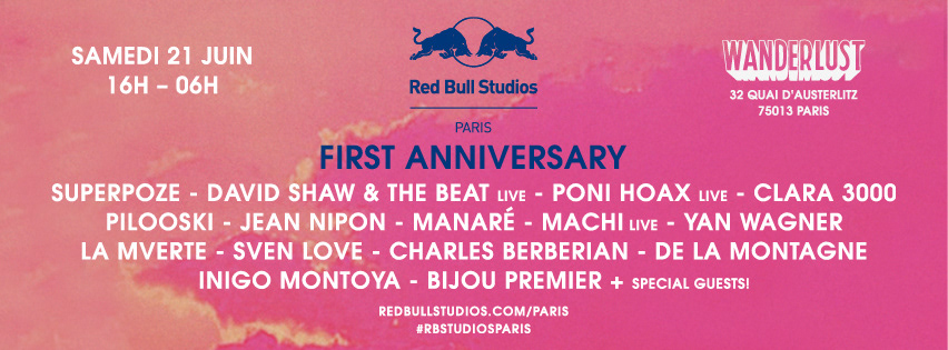 Red Bull Studios Paris 1st Anniversary 2014
