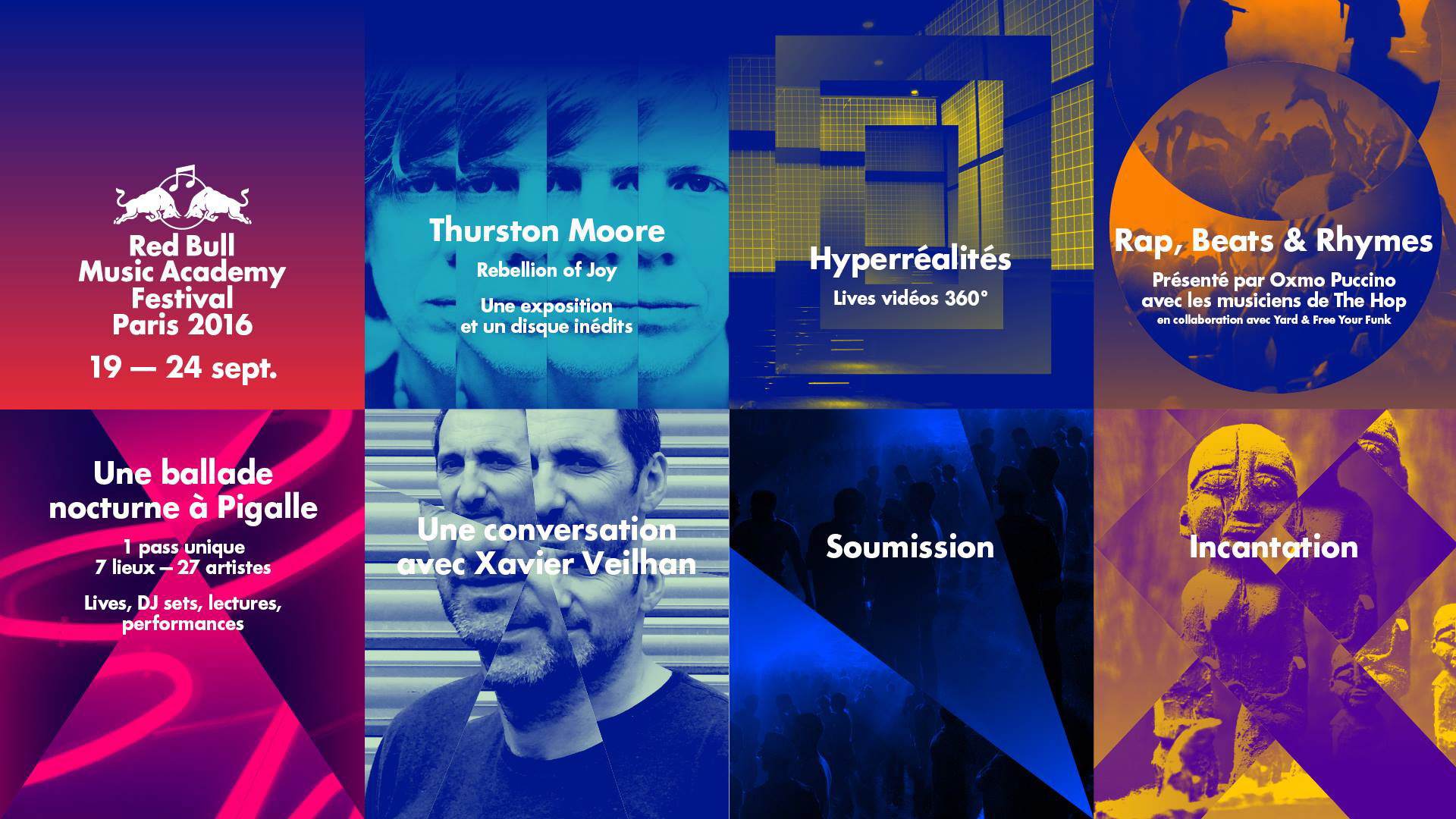 Red Bull Music Academy Festival Paris 2016