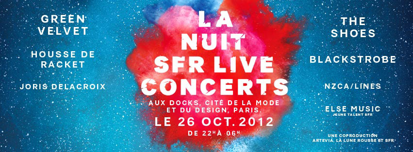 SFR Live Concerts 2012