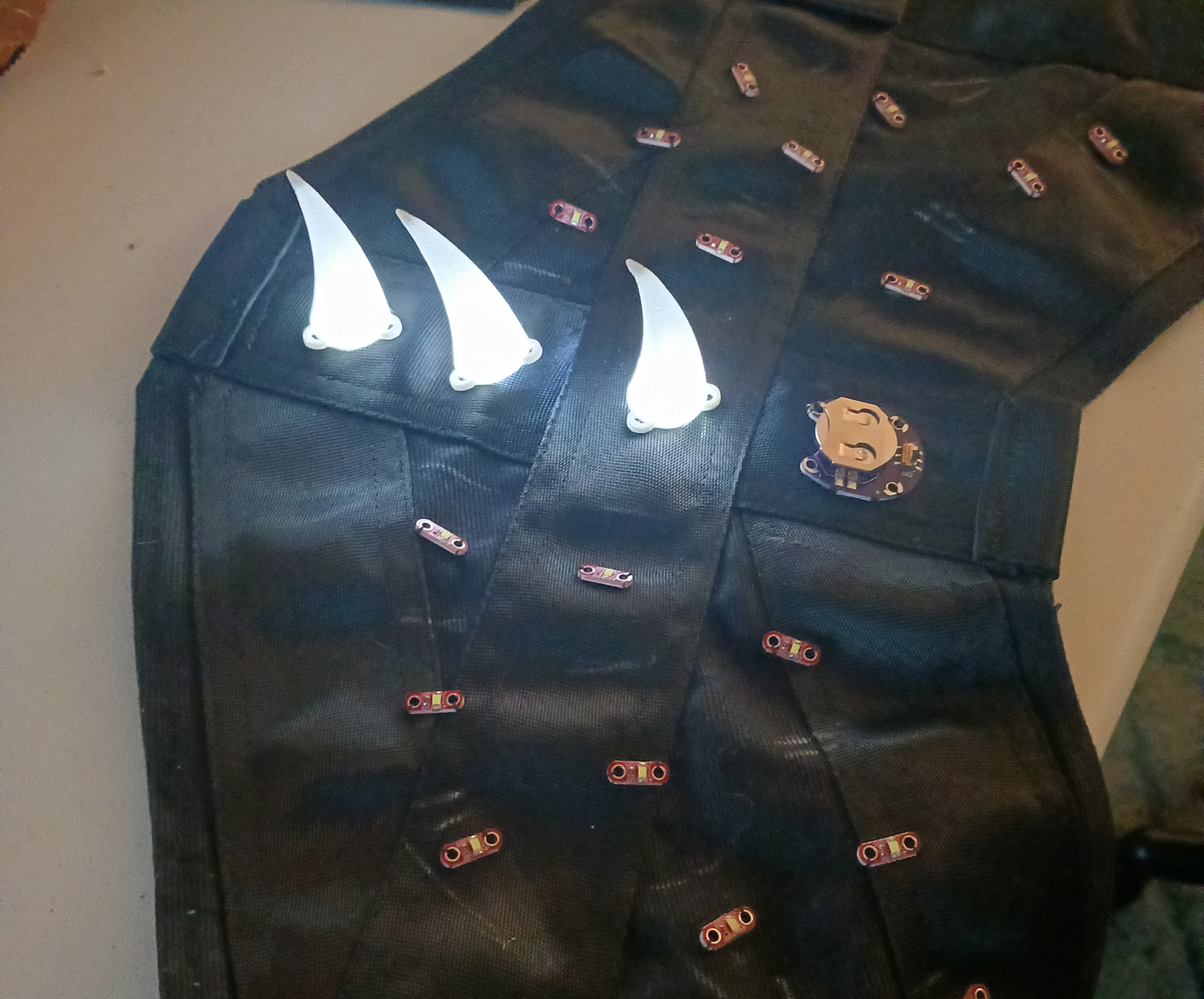 Before Ribs were sewn on