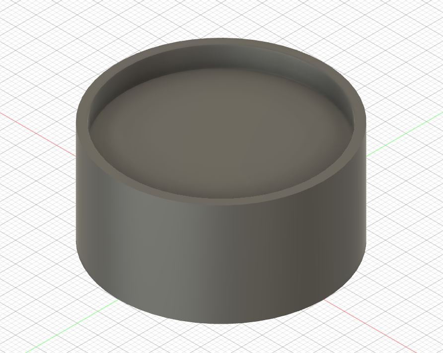 3D model of removable top. I used several sizes