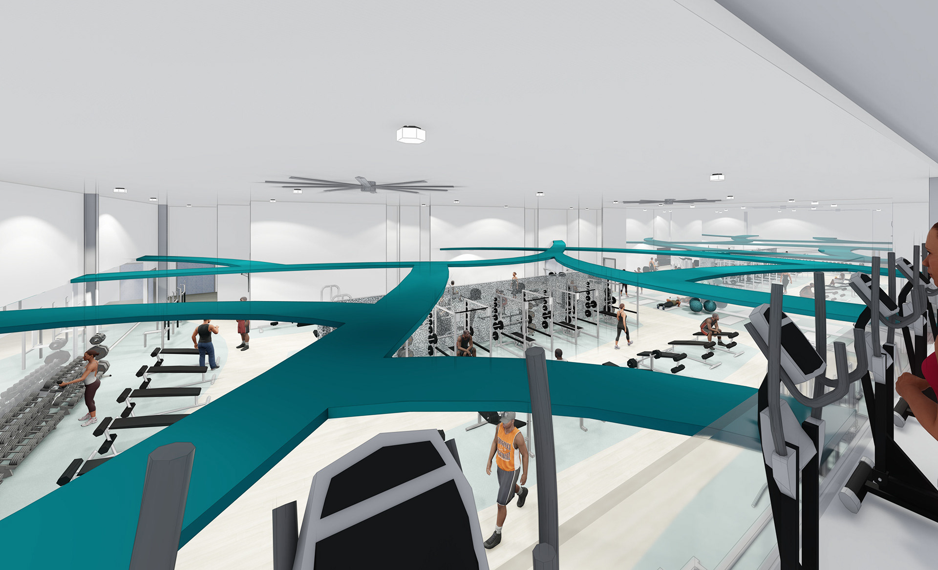 Upstairs Gym