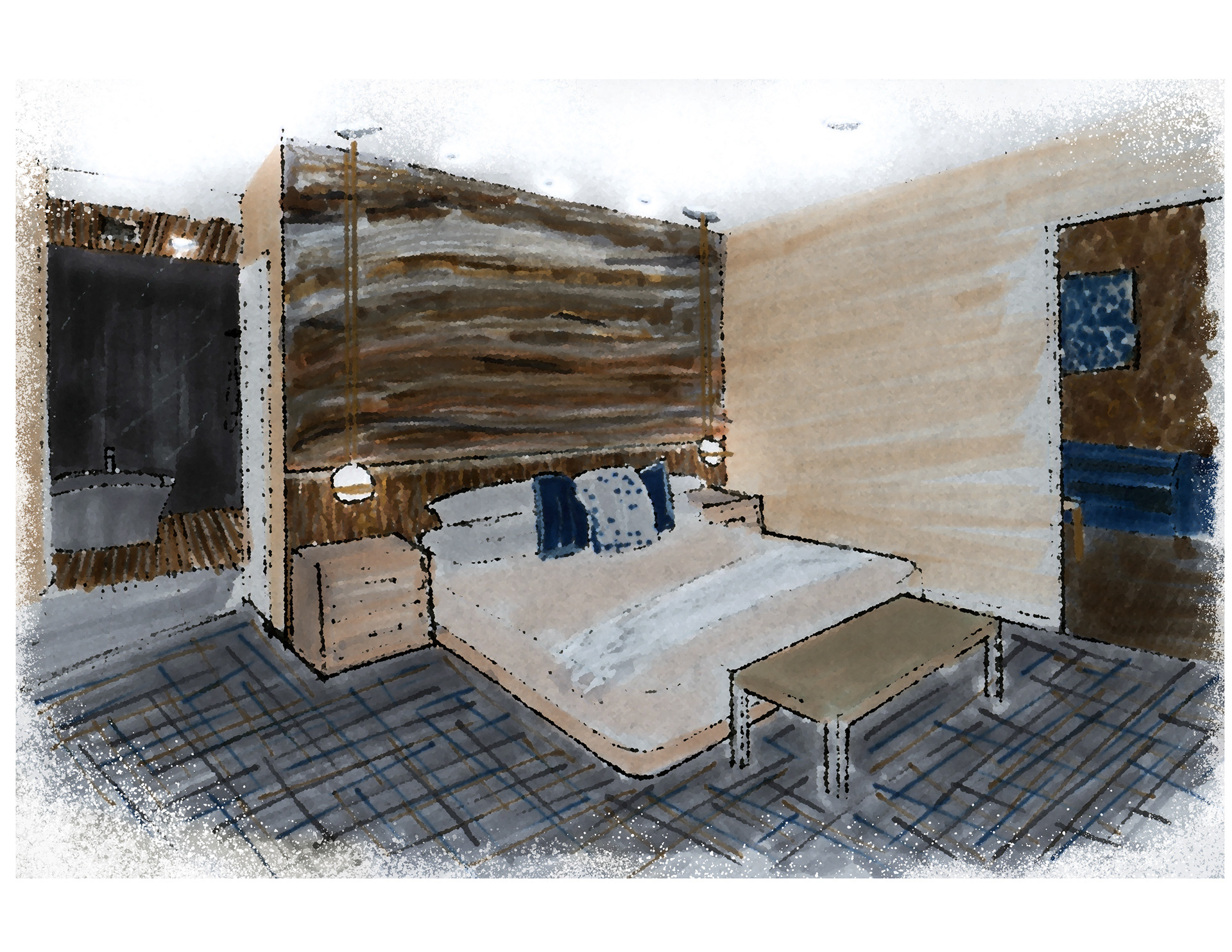 King Suite Bedroom