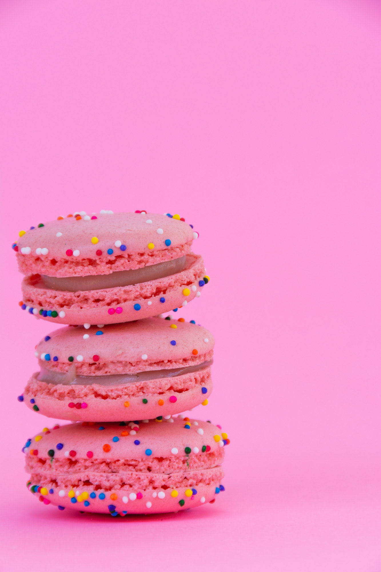 Sprinkle Me Pink pink background