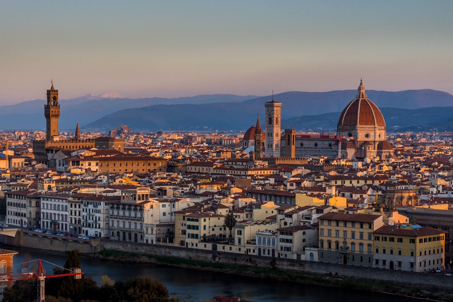 Sunrise in Florence