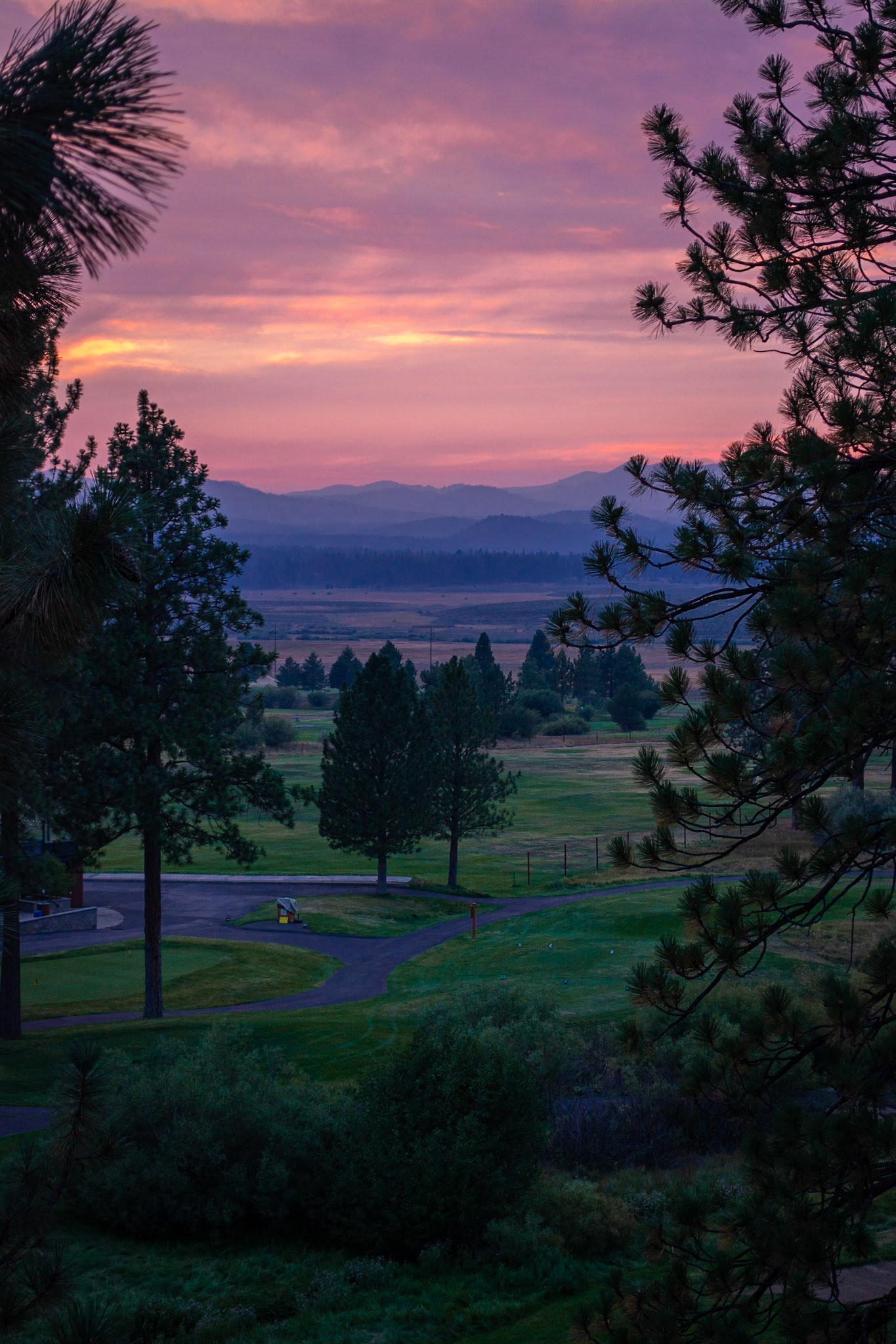 Lake Tahoe Pink Sunset