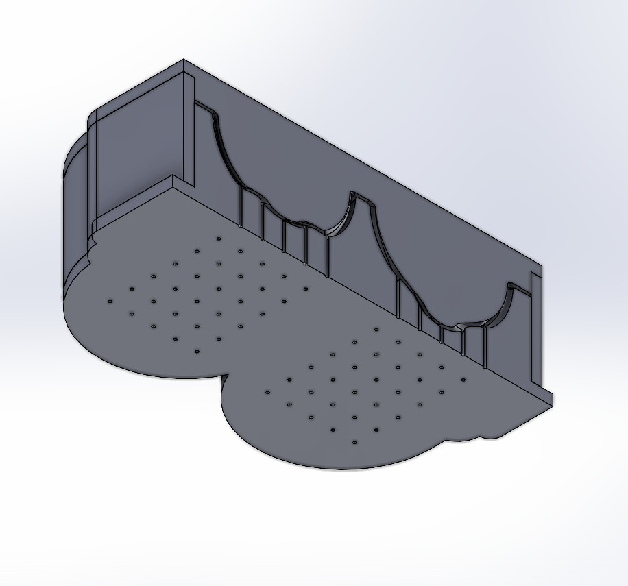 Seed Shell Mold 3d Model Sliced View