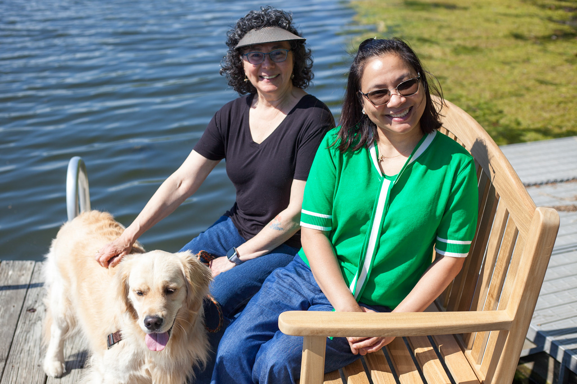 Zooey, Karin, and Cecile, Mohegan Lake NY.
