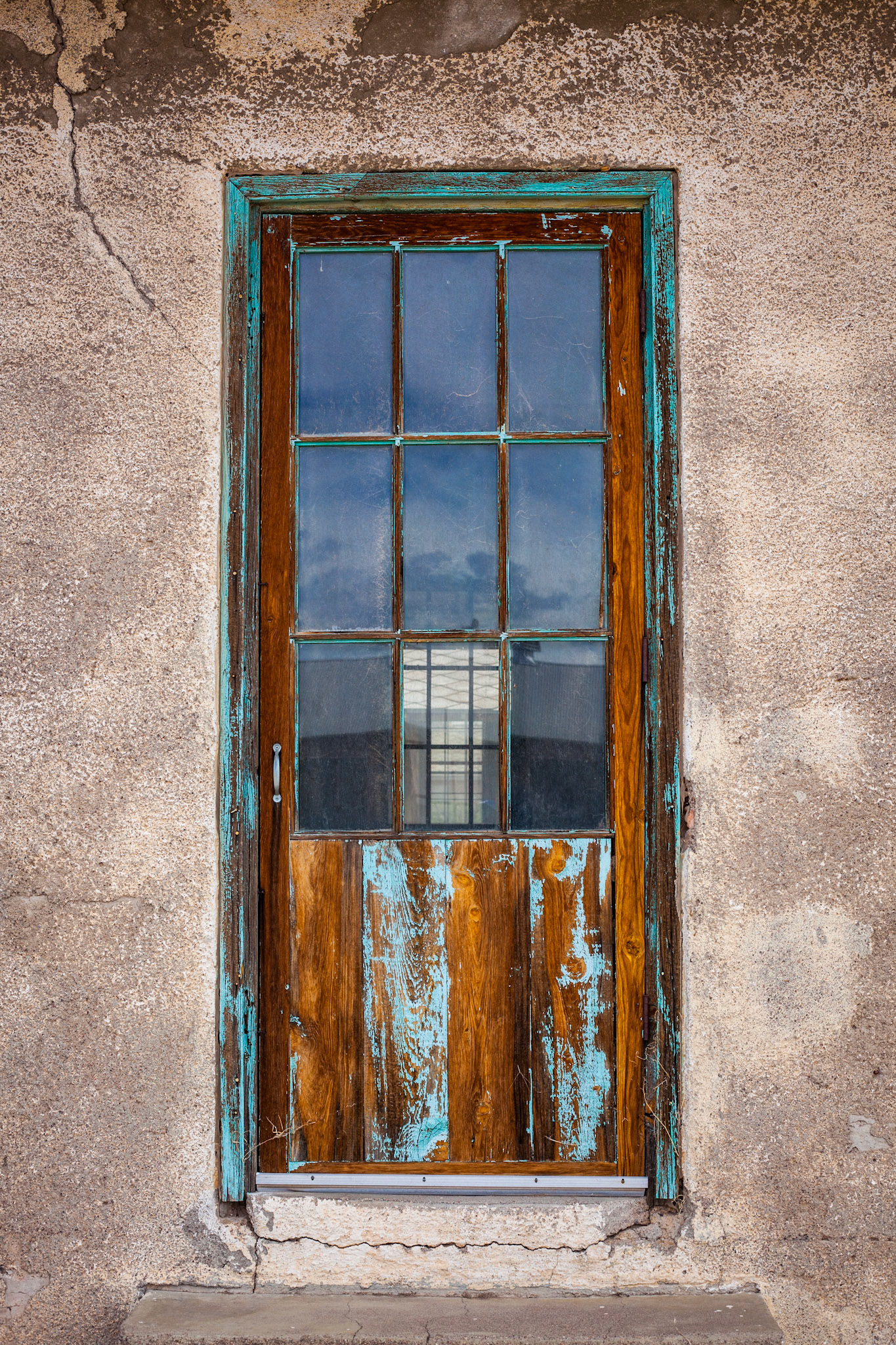 Door at Artists Residency (c. 1990), Marfa TX.