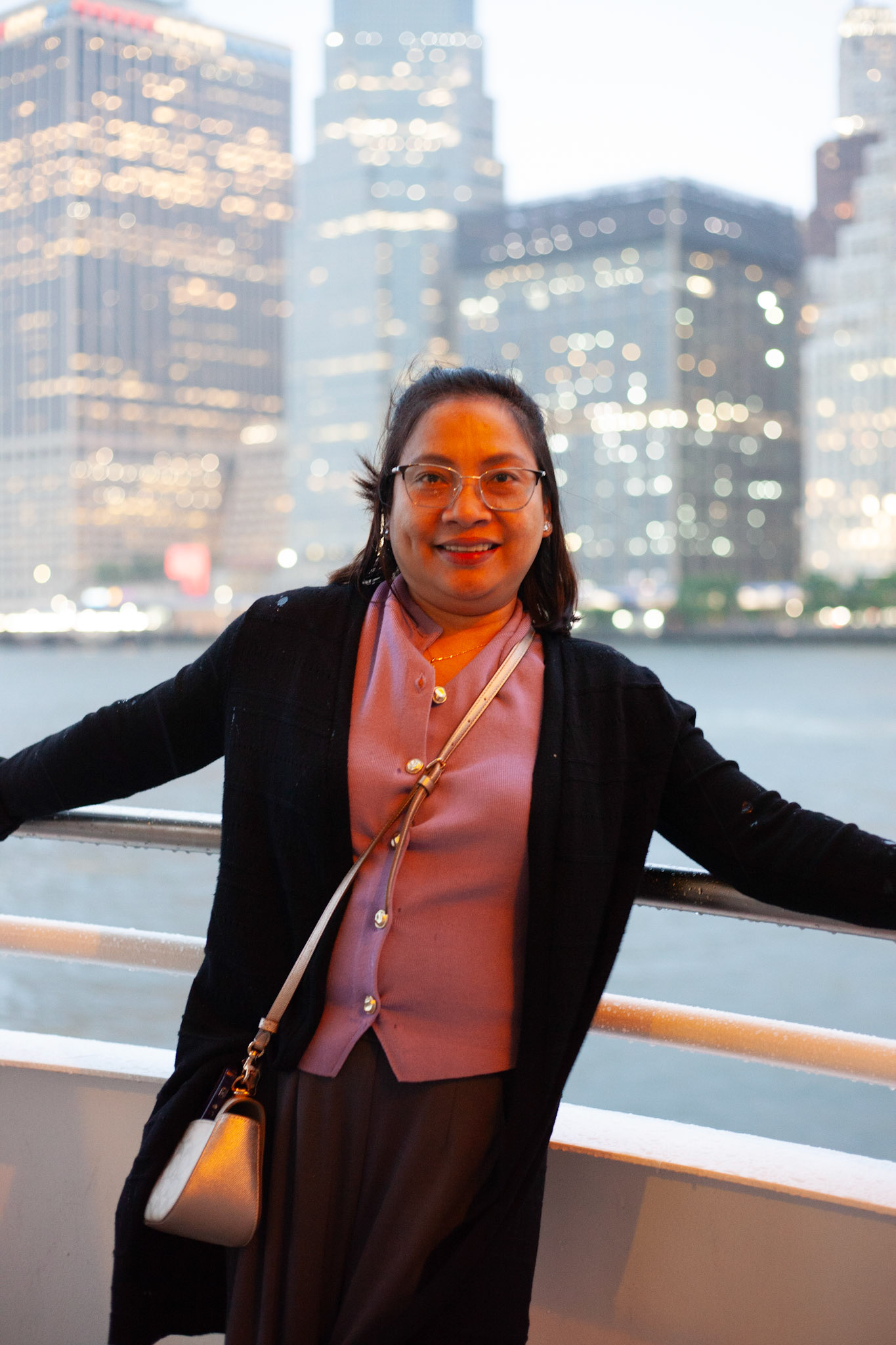 Cecile on River Cruise.