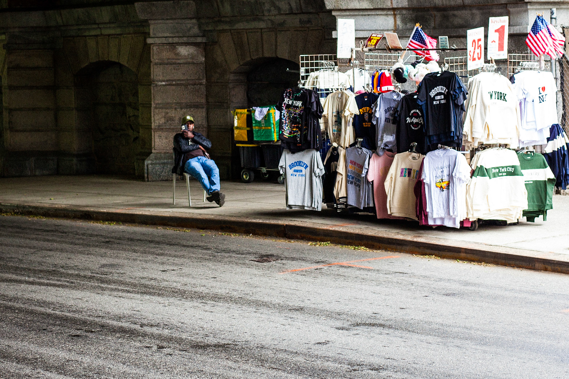 Street Vendor, Brooklyn NY.